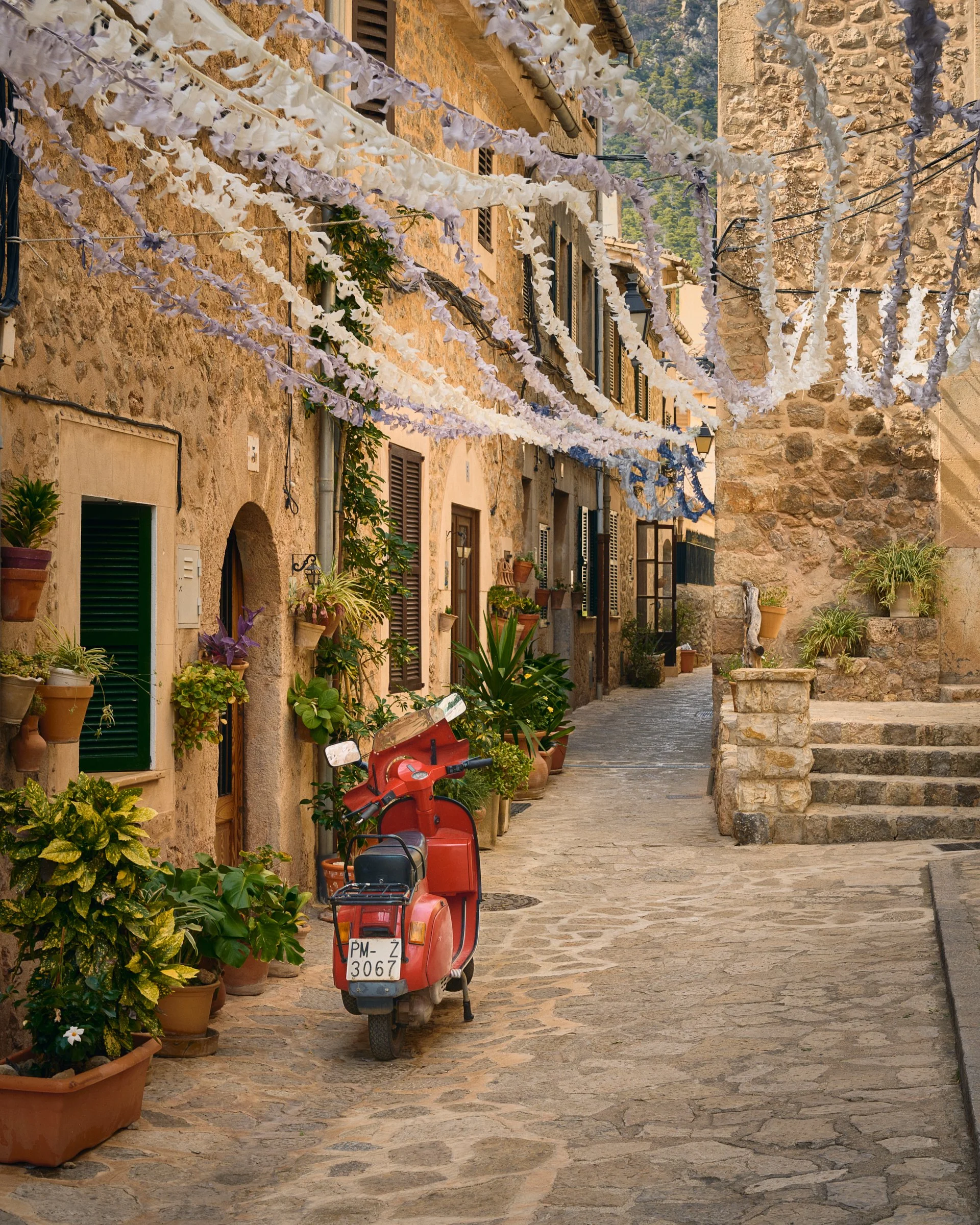 Vespa In The Wild, Valldemossa, Mallorca, Spain 2025