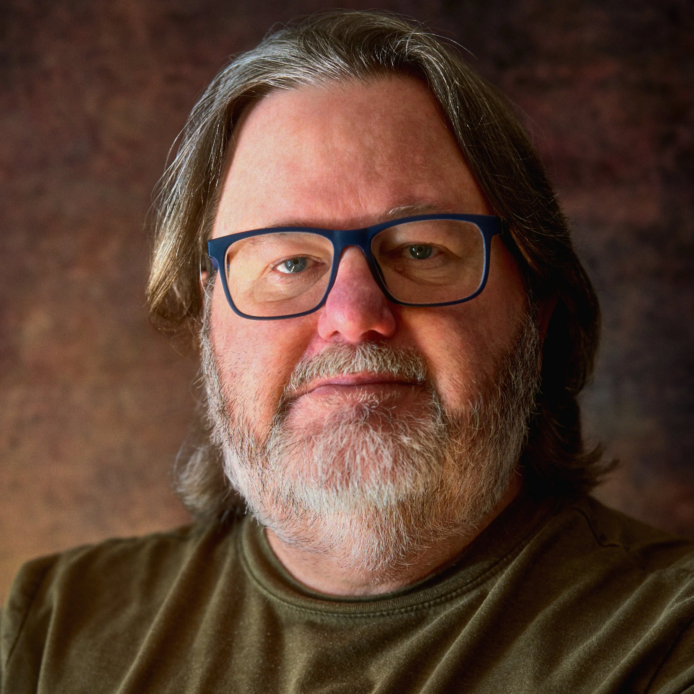 In studio self-portrait 2026