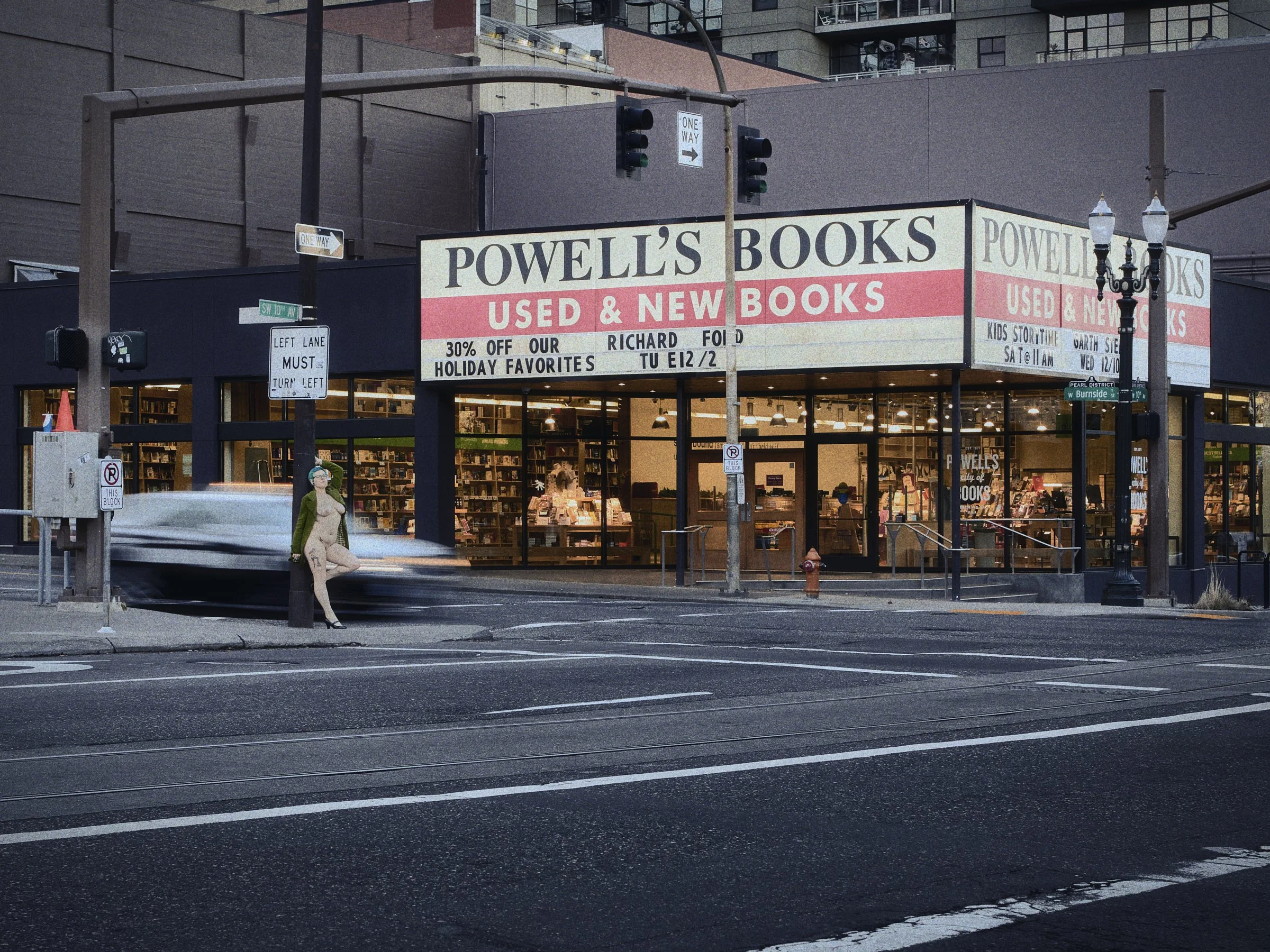 Bridgetown Nudes, Moonshine, Powell's Books, Portland, Oregon, USA 2014