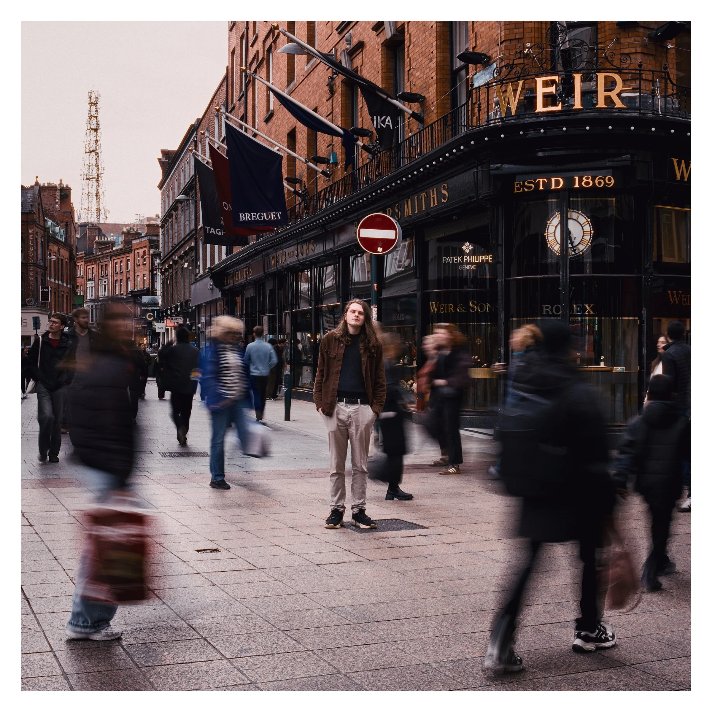 Amongst the Bustle, Dublin, Ireland 2026 photographed by Dave Haworth