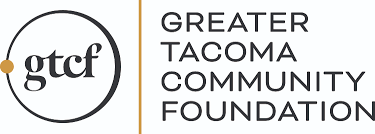 Logo of the Greater Tacoma Community Foundation with the initials gtcf and the full name beside it.