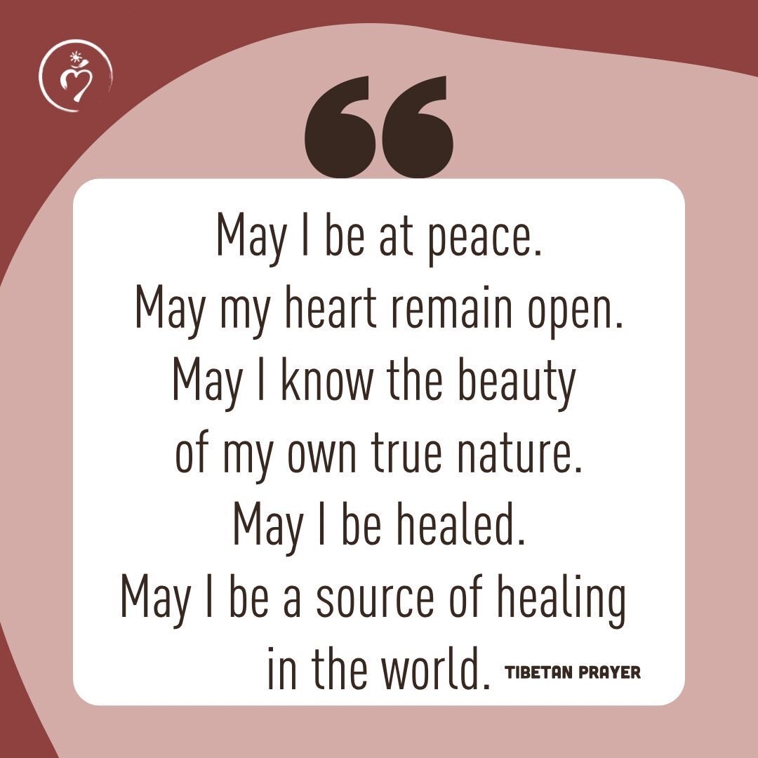 My mantra for today and every day&hellip;.

May I be at peace.
May my heart remain open.
May I know the beauty 
of my own true nature.
May I be healed.
May I be a source of healing 
in the world.
- Tibetan prayer

#petegyoga