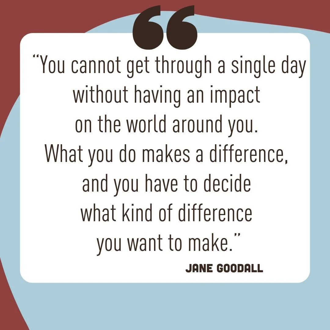 I wanted to take a moment to honor the life and legacy of Dr. Jane Goodall - primatologist, conservationist, and unwavering voice for our planet. 

Her tireless work showed us that compassion, curiosity, and steadfast dedication do change the world.
