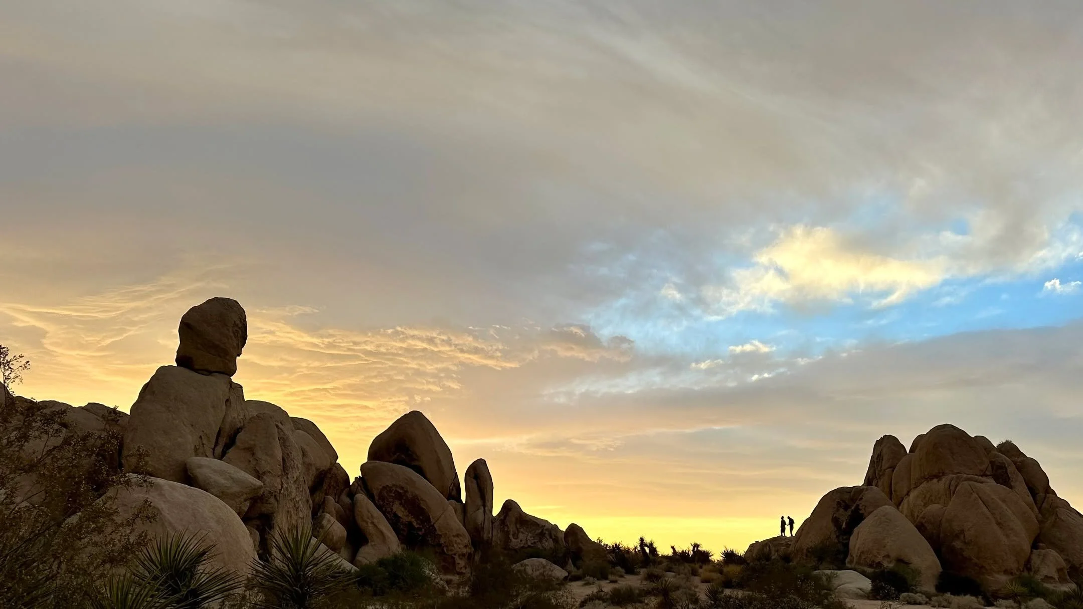 There&rsquo;s a moment every Joshua Tree retreat that always stays with me&hellip;

We meditate and practice yoga.
We hike together.
We chill at camp.
The light softens.
The desert goes quiet.
And then we sit - watching the sun melt into the horizon 