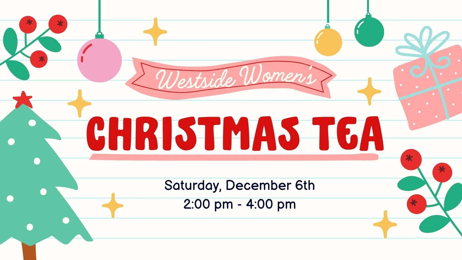 Westside Women’s Christmas Tea