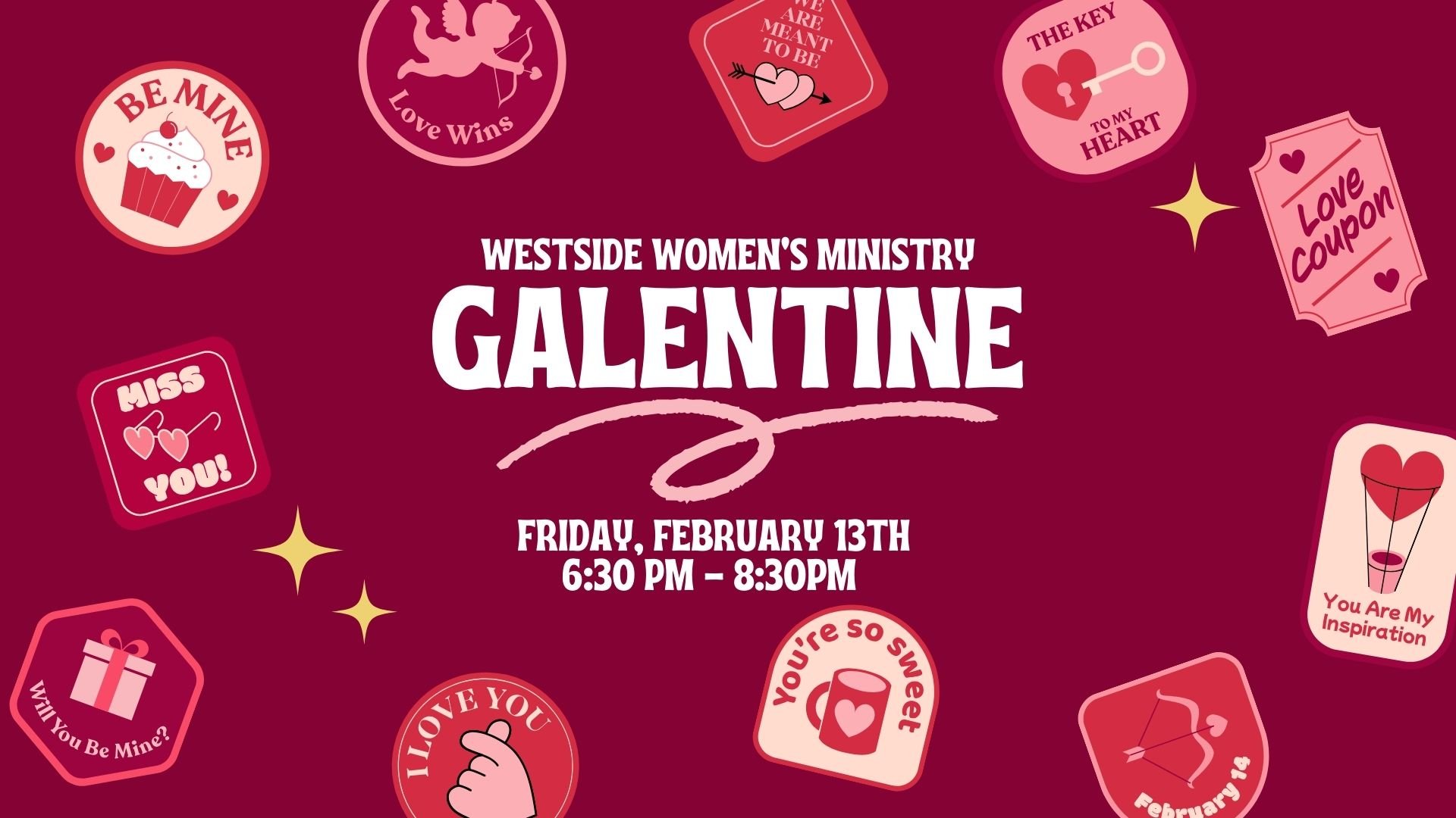 Westside Women’s Ministry | Galentine Night ✨
