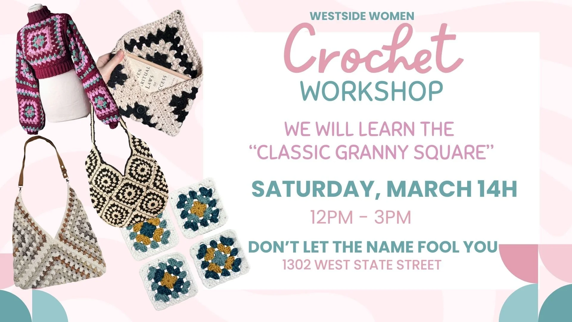 Westside Women Crochet Workshop
