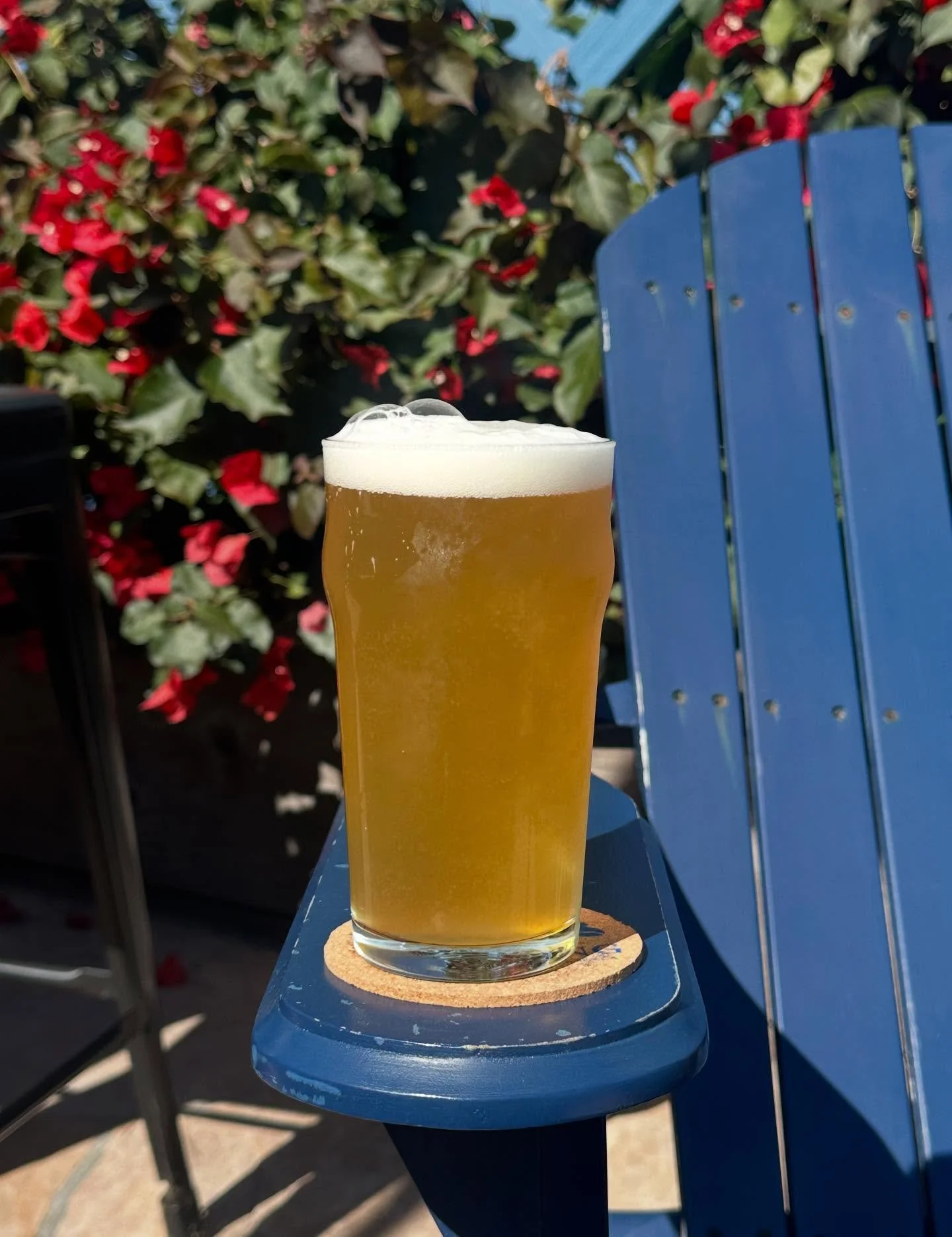 The sun is out and the patio is calling your name! @alebrijeskitchen is here today and it’s cornhole night with @hmb_cornhole we’re open 4-8pm come grab a cold beer and some tacos!