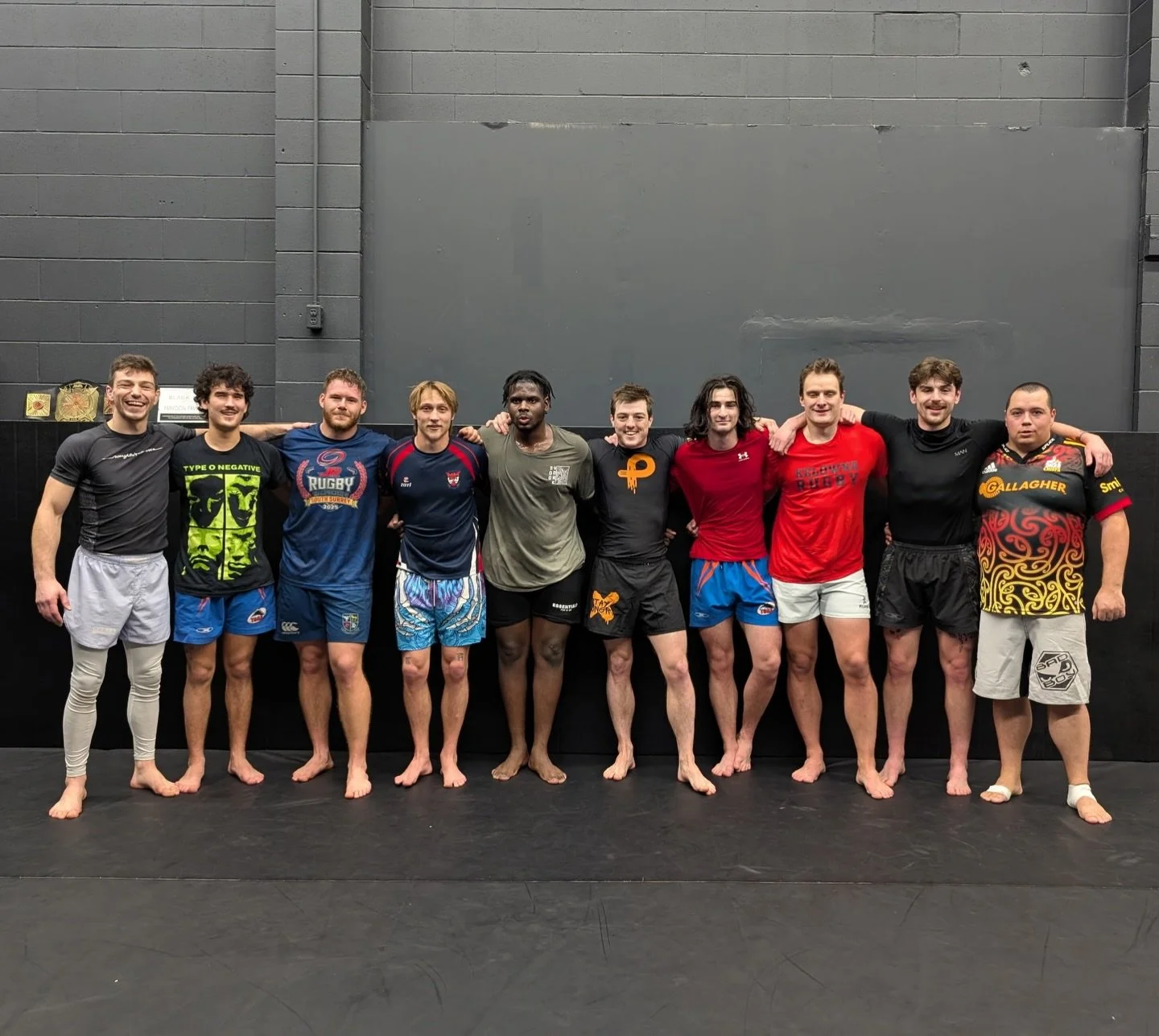 💪🏼 What a pleasure it was to host @kelownacrowsrfc for a nogi session! 

🙏🏼 Thank you all for sharing the mats with us!

#kelownacrows #pretaacademy #rugby #bjj #fusion