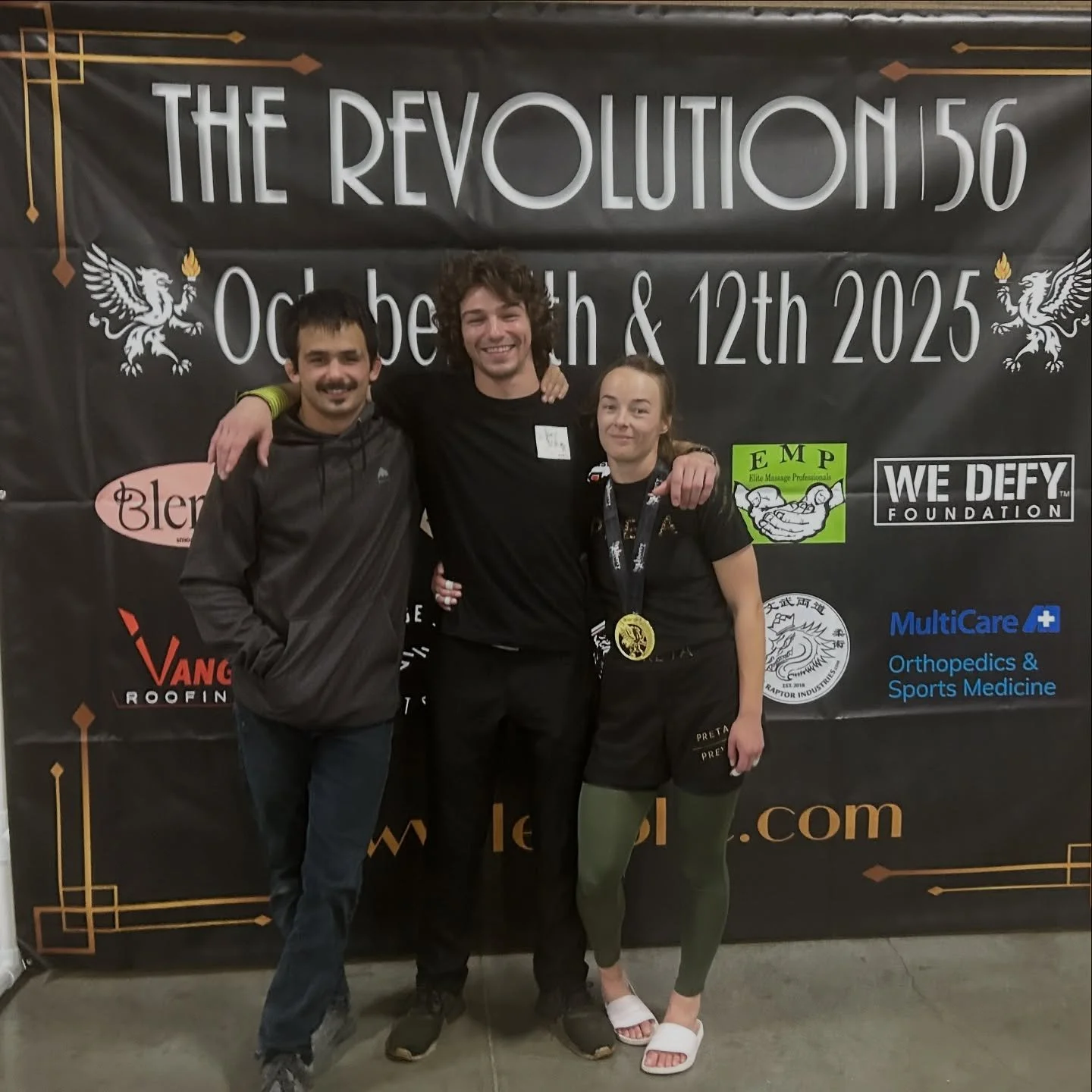 Another fantastic Revolution in the books! 

@dawson_clark_2 &amp; @augusteidri  had a successful day down in Washington! 

Auguste earned her way to double gold 🥇🥇 with a dominate performance 

Dawson went 3-1 all wins by submission however unfort