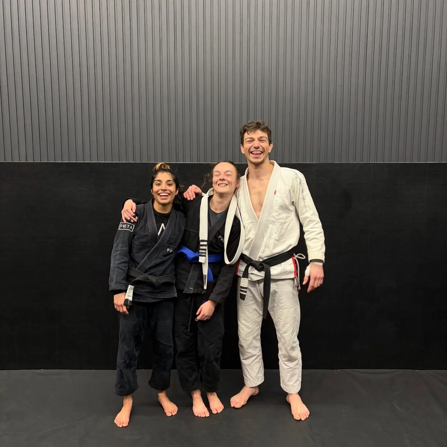 🔓Blue belt unlocked! 

👏🏼Congratulations to Auguste on reaching this milestone. Countless hours of work, consistency, and commitment on the mats led to this moment. Well deserved. 💙🥋

#pretaacademy #faxiaazul #bluebelt #womensbjj