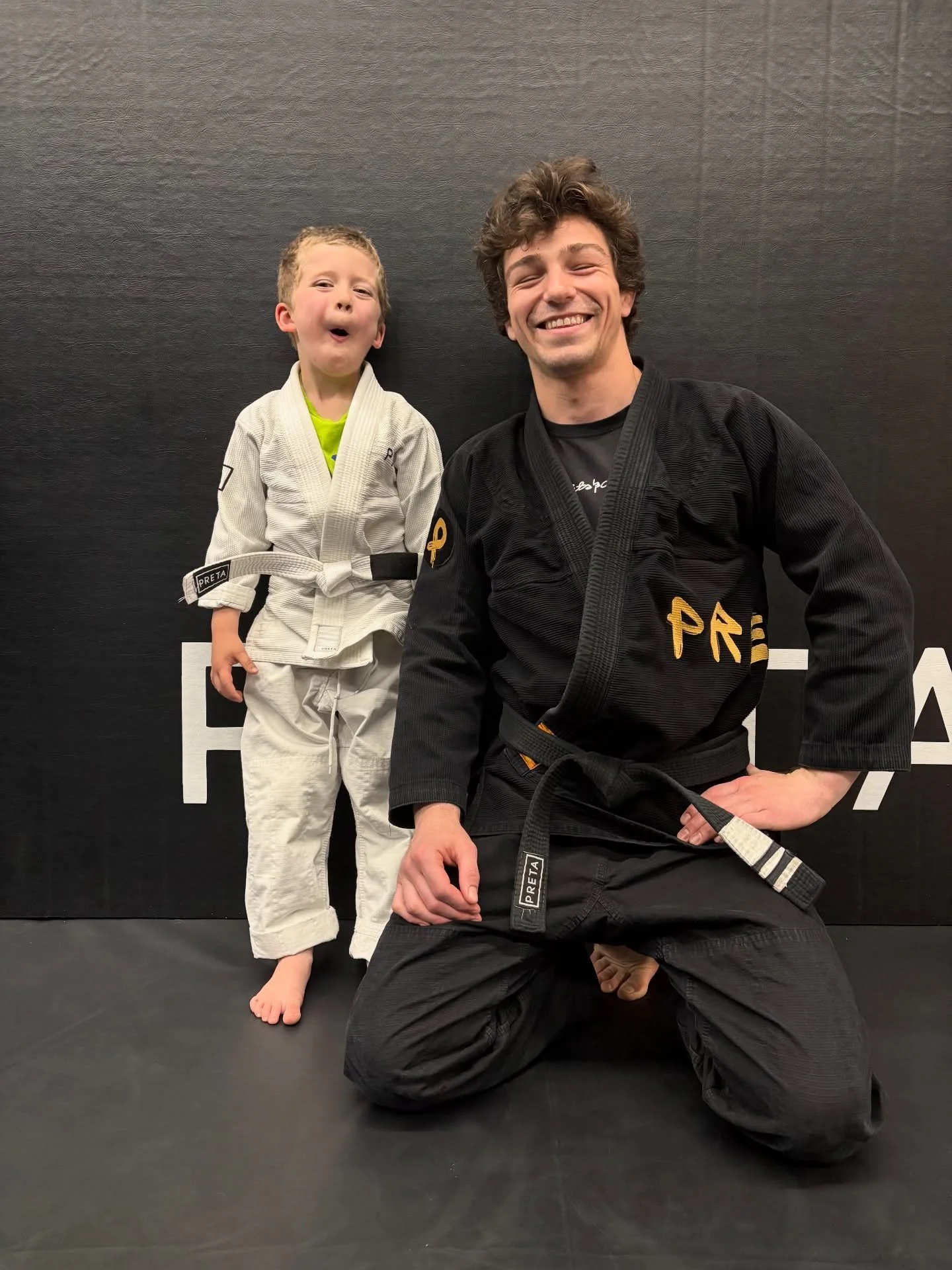 Let&rsquo;s go Ronan! 

Never short on energy, this tiny pretator has been doing so good at channeling his efforts into progress on the mats!

#levelup #letsgo #pretaacademy #tinypretators #kidsbjj