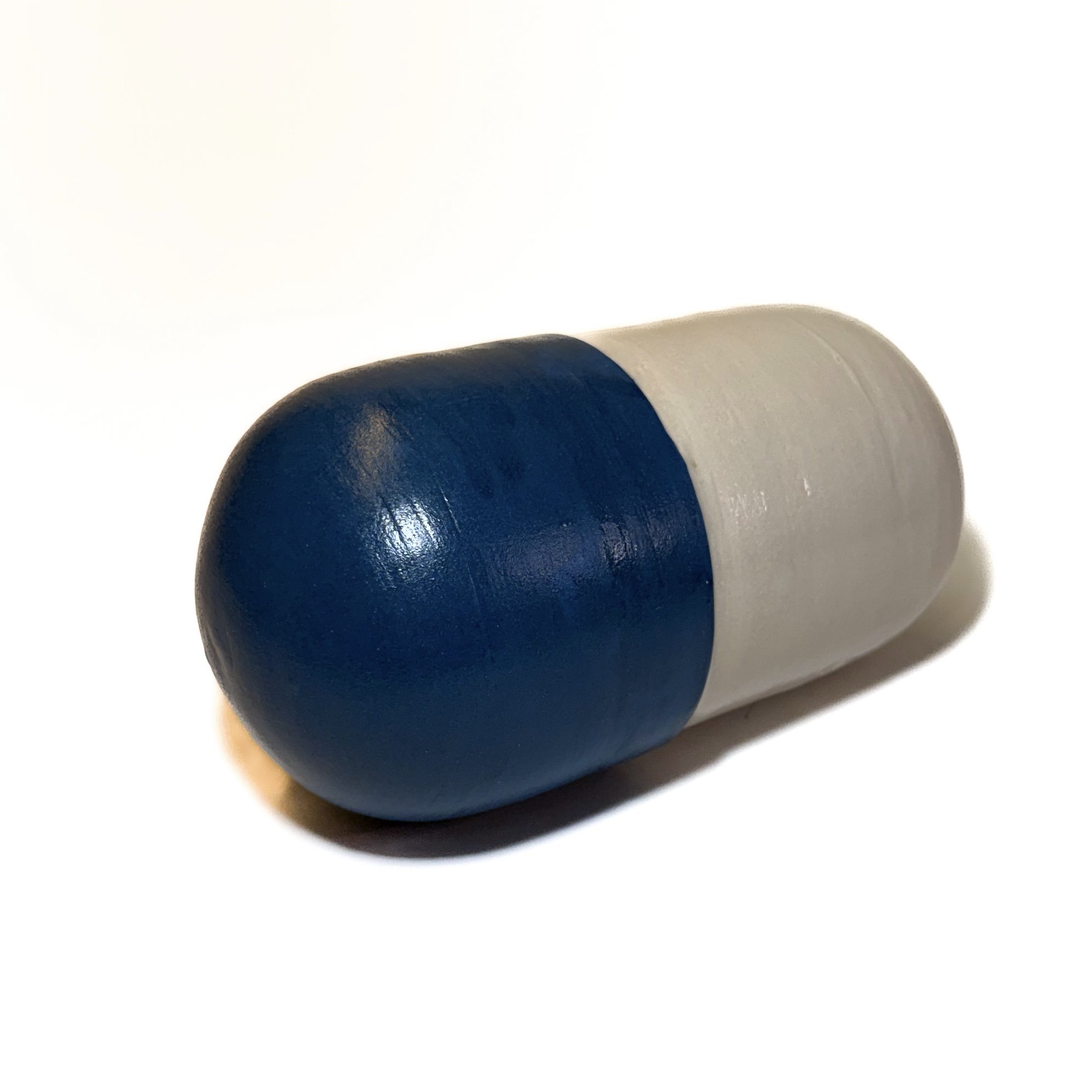 Giant Capsule Ceramic pill.