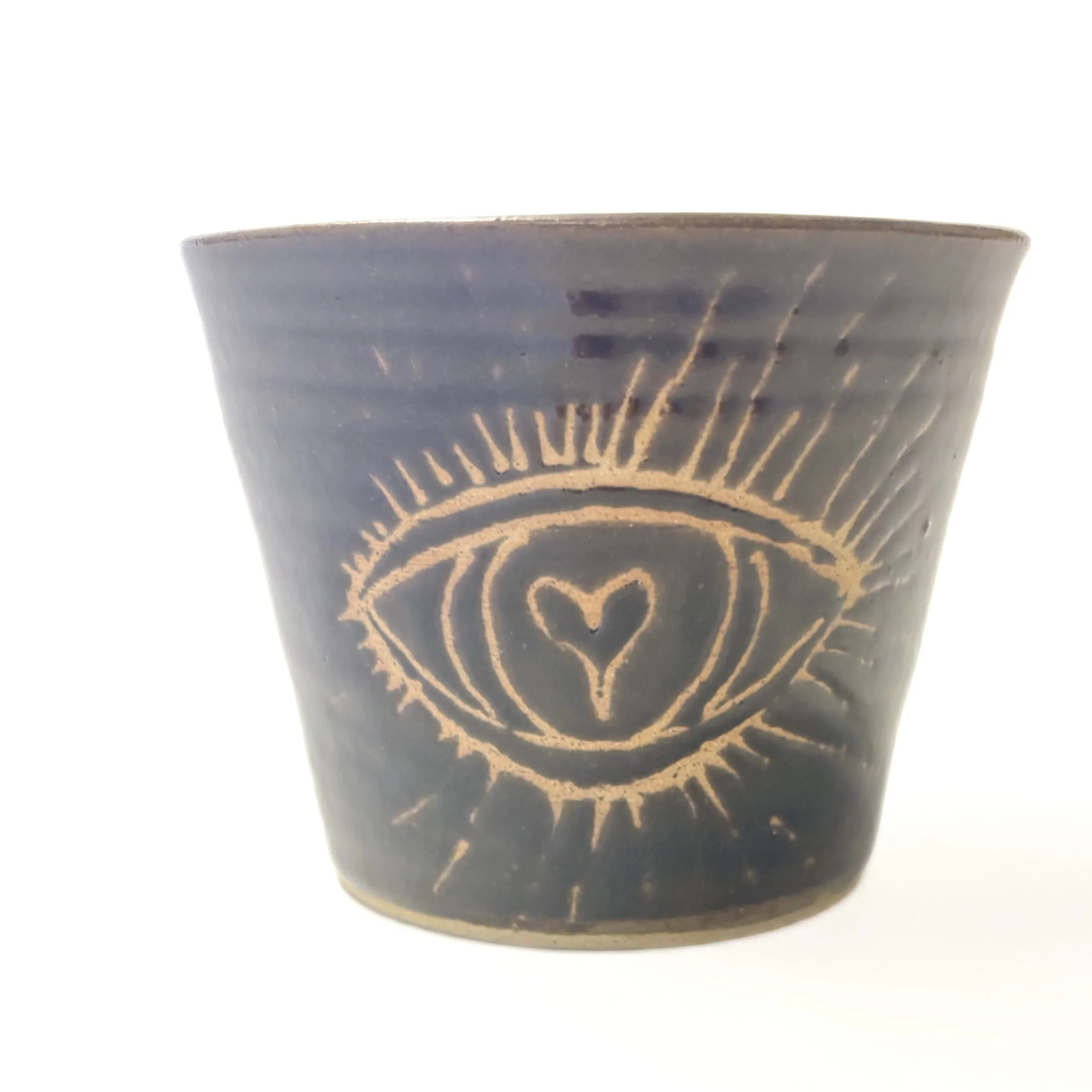 Evil eye cup tumbler. 4 Free P&P
