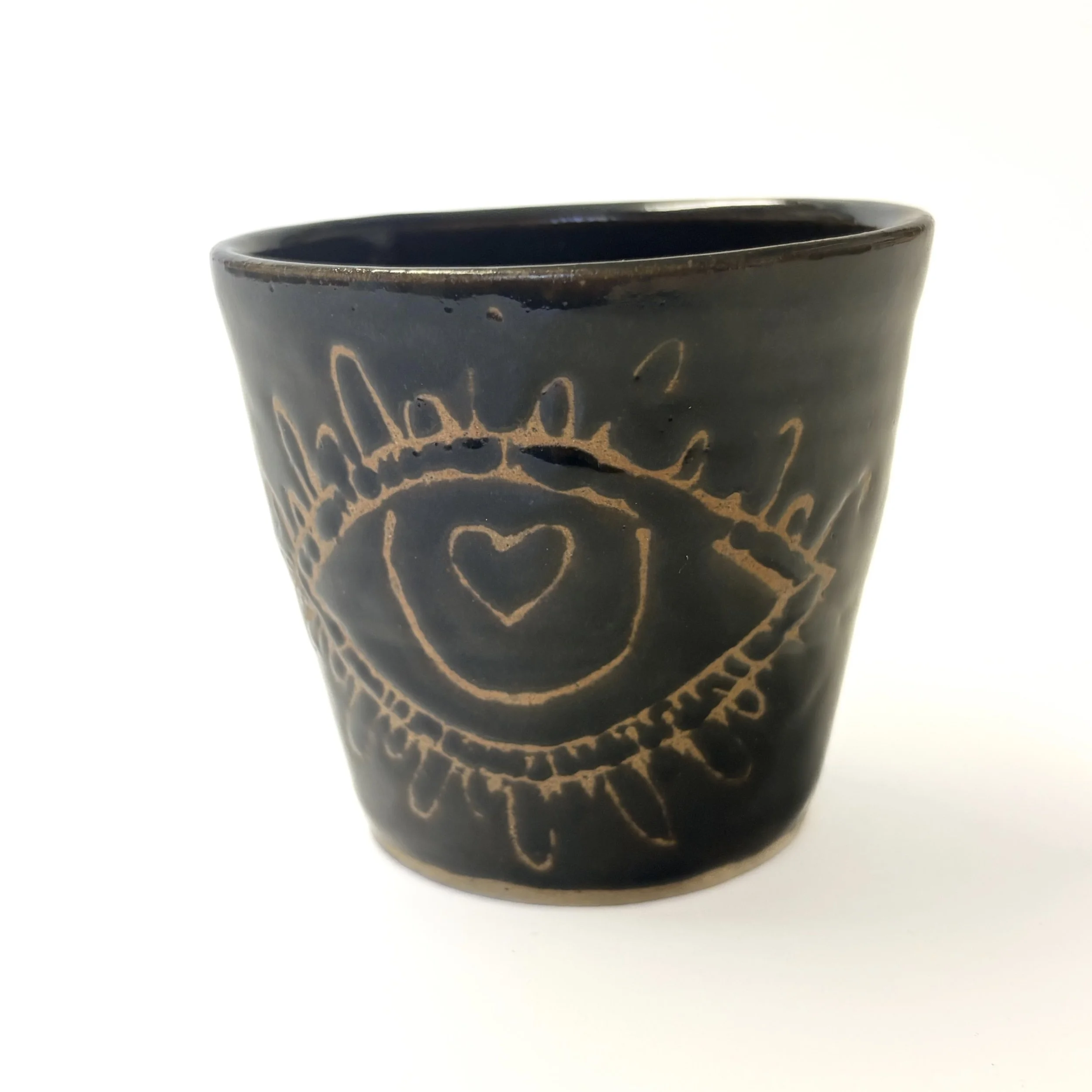 Evil eye cup tumbler 2. Free p&p