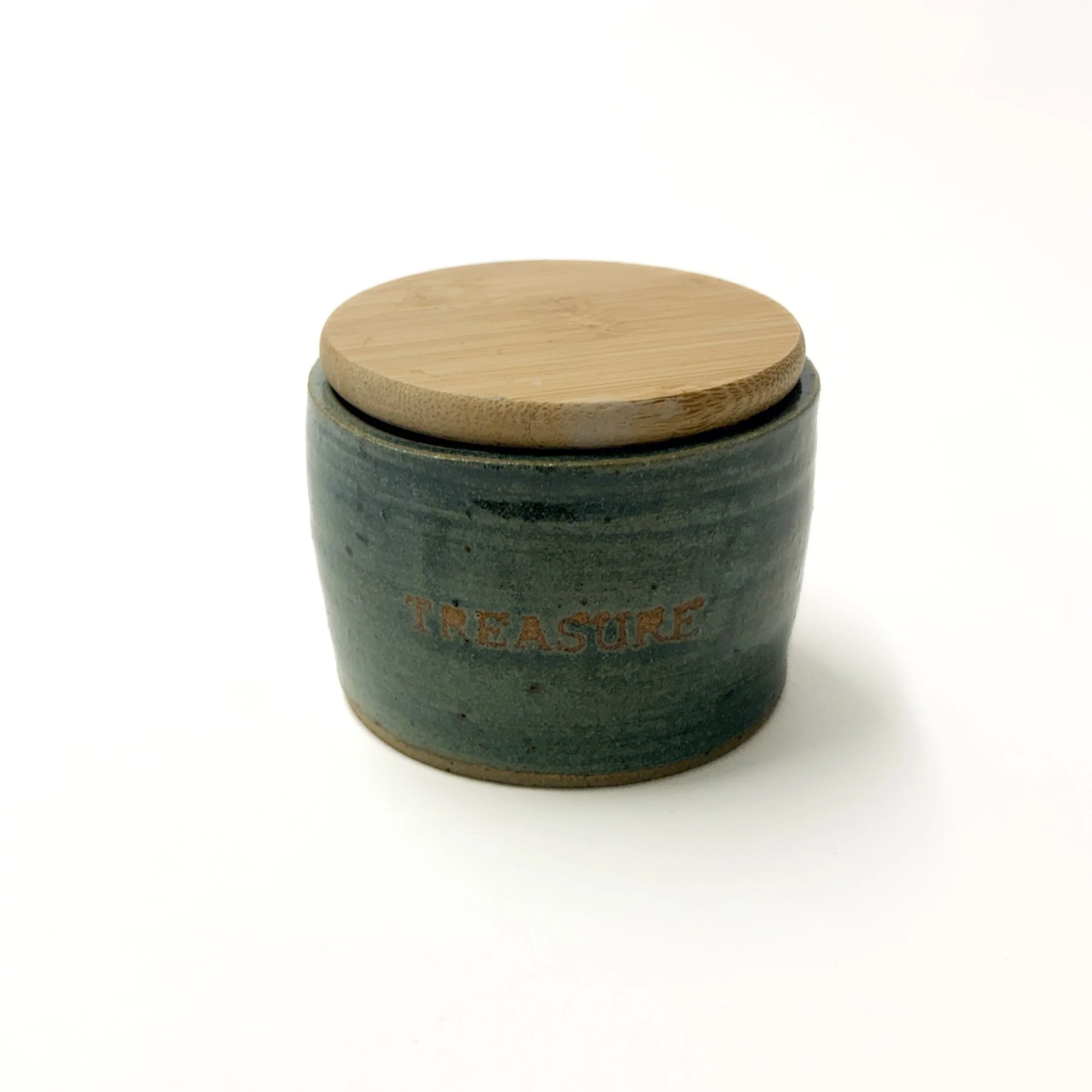Treasure lidded jar. Free postage