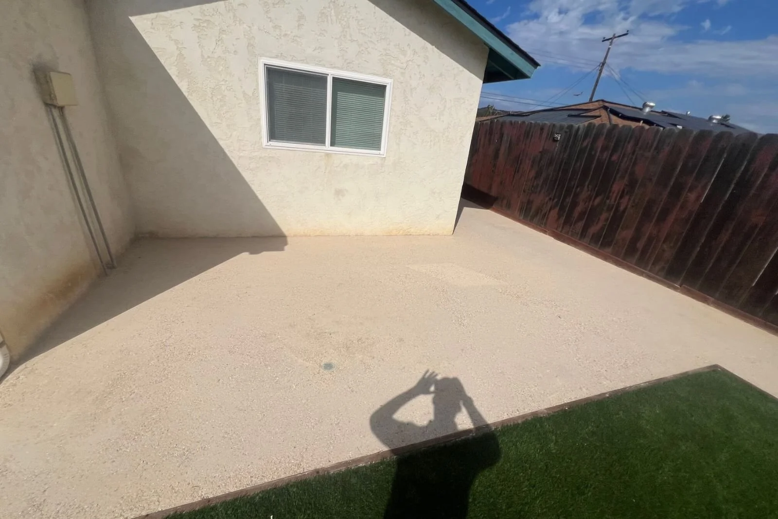 decomposed granite laid in landscape refresh and also as a way to prevent erosion