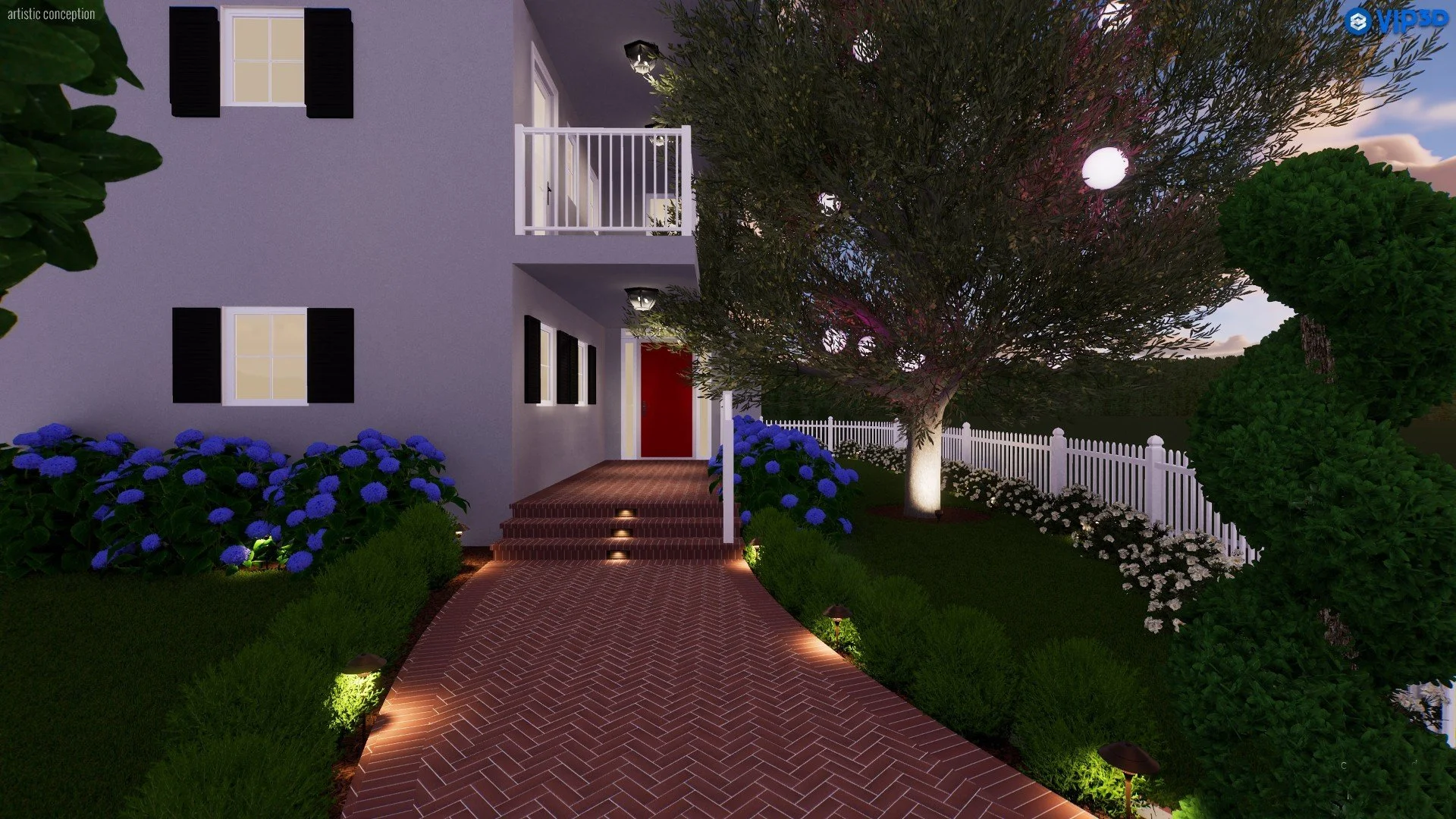 3D Landscape design to understand how exactly your yard will look