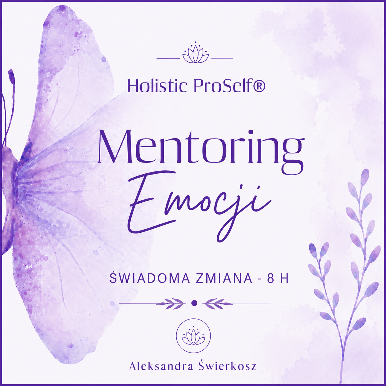Mentoring Emocji Świadoma Zmiana - 8 h