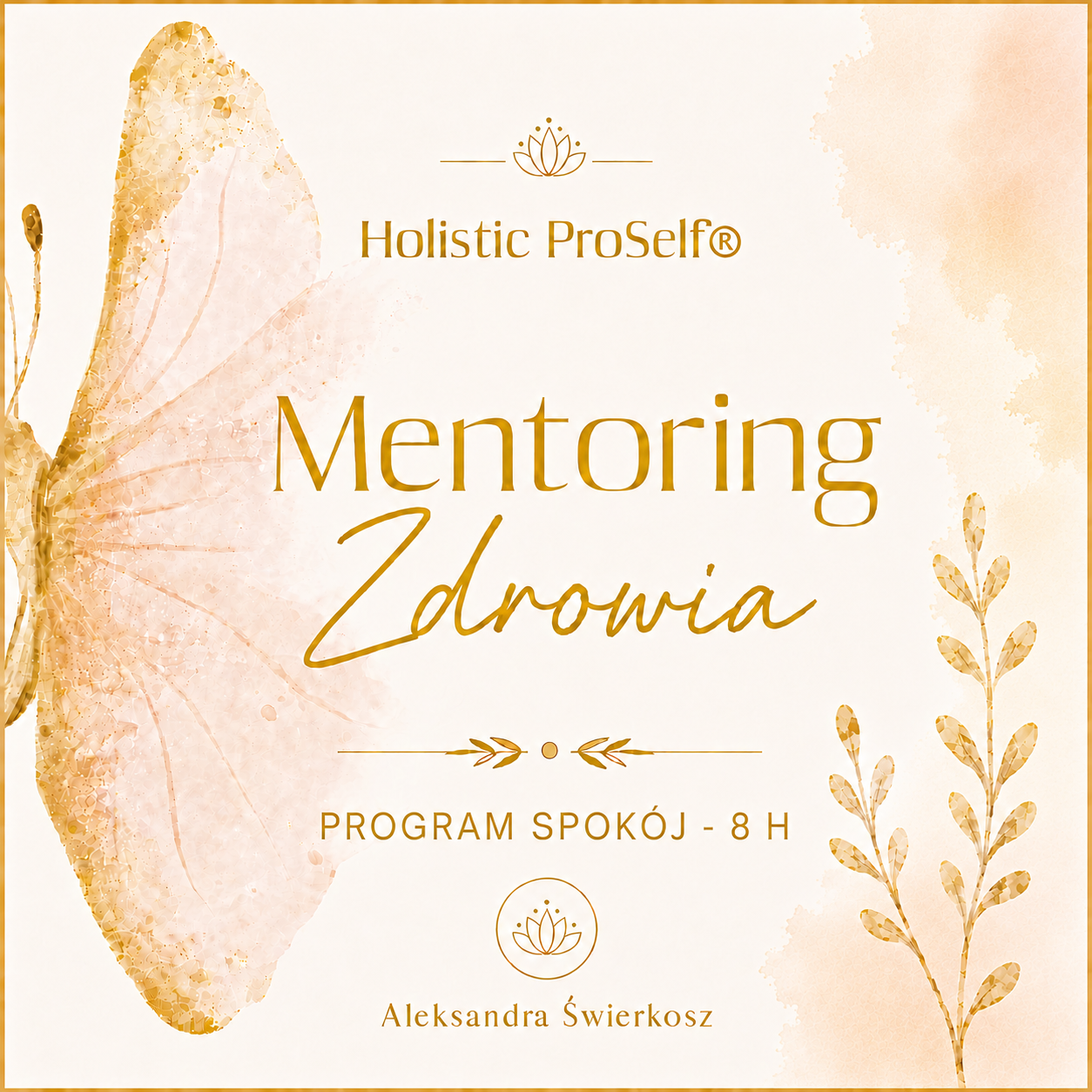 Mentoring Zdrowia PROGRAM SPOKÓJ - 8 h