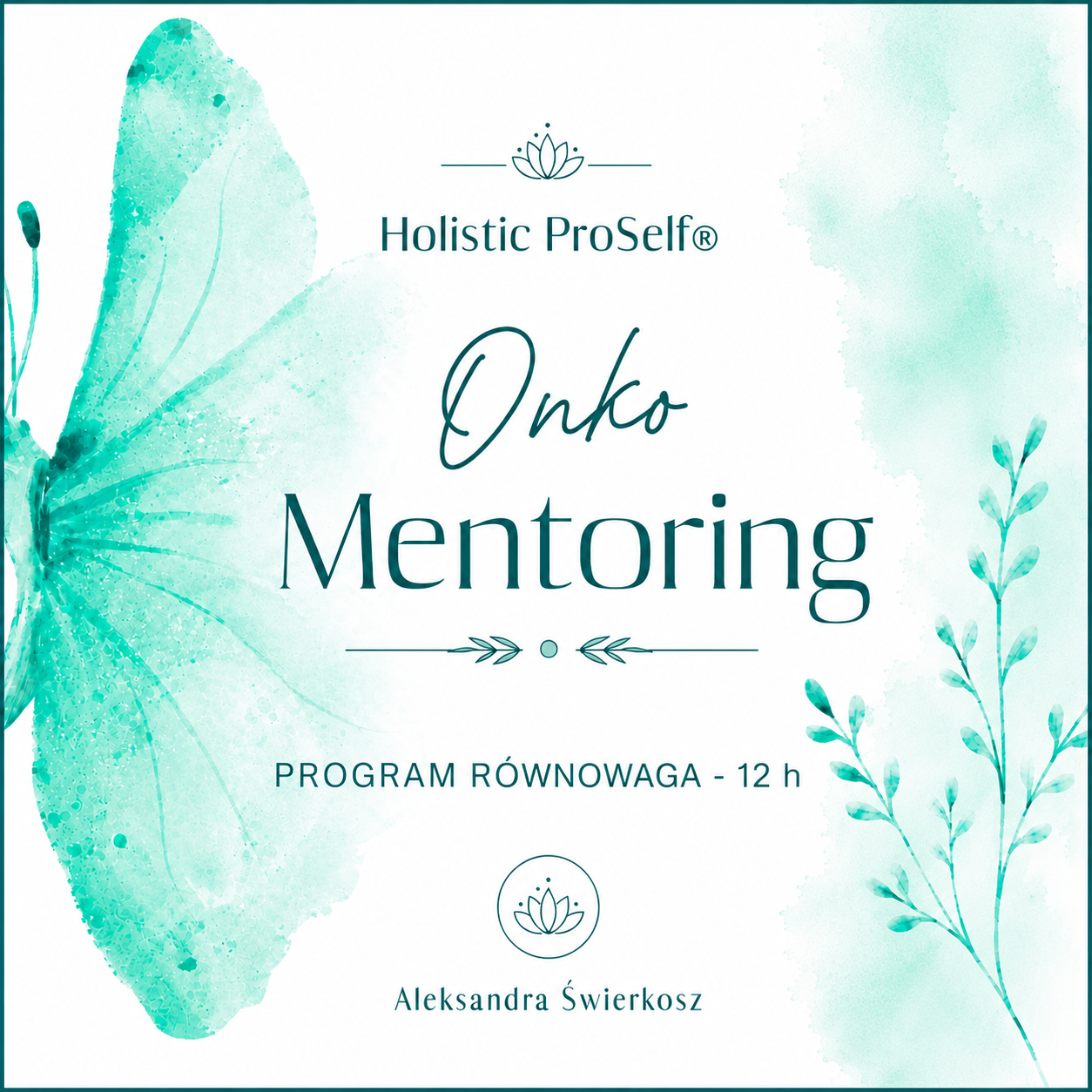 Program Onko Mentoring RÓWNOWAGA - 12 h