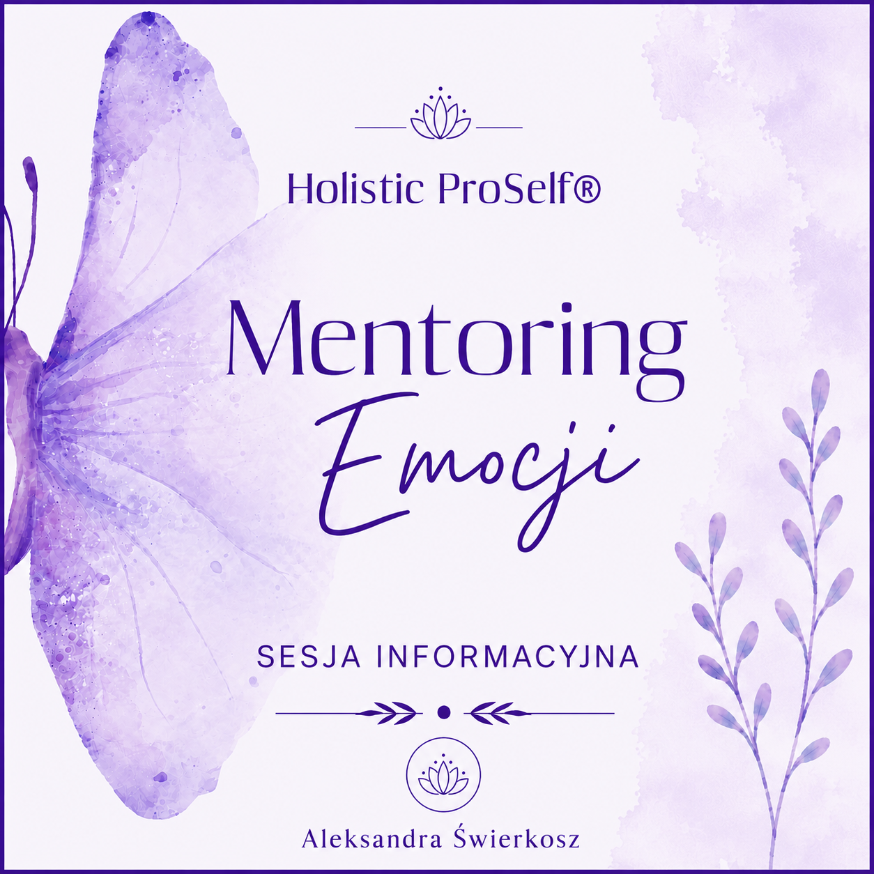 Mentoring Emocji Sesja info 1 h