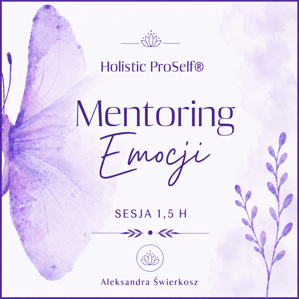 Mentoring Emocji Sesja 1,5 h