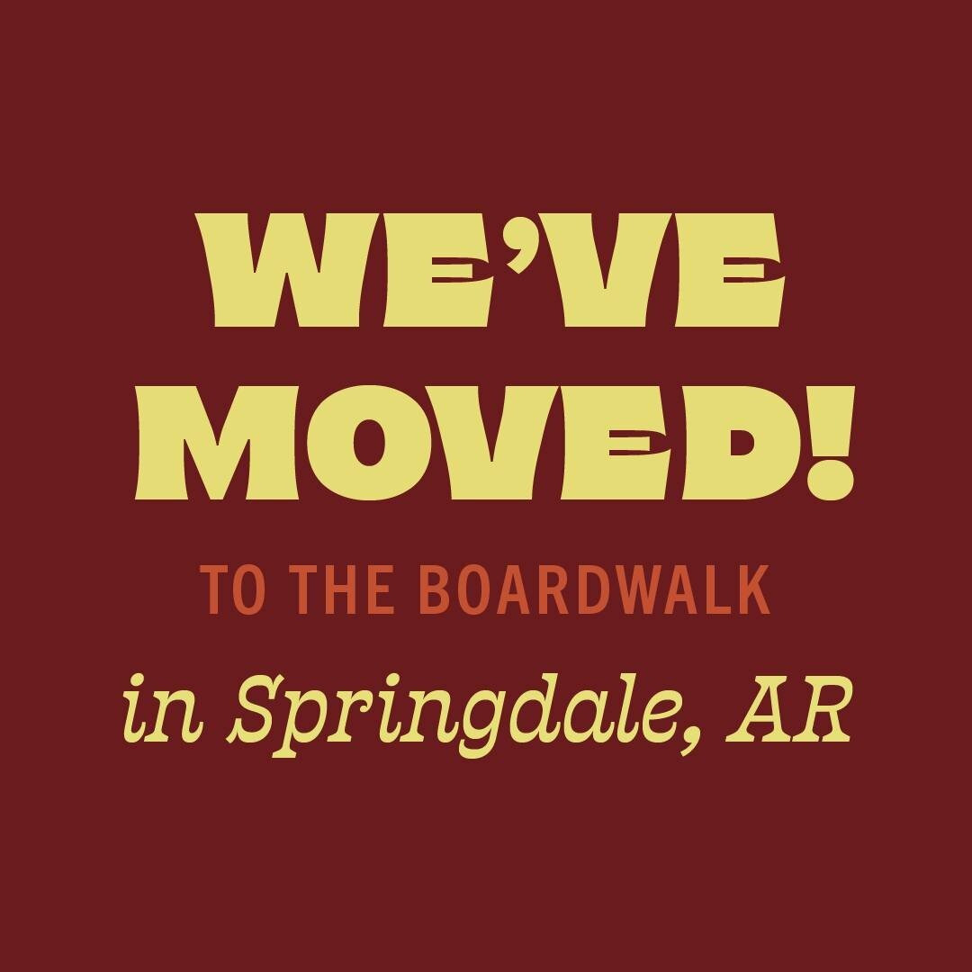 It's official! We're excited to announce that we've moved our truck to a new location! This weekend, come visit Bougie Buns at @theboardwalknwa and take advantage of the gorgeous weather with us at our new spot! If you haven't had a chance to give us
