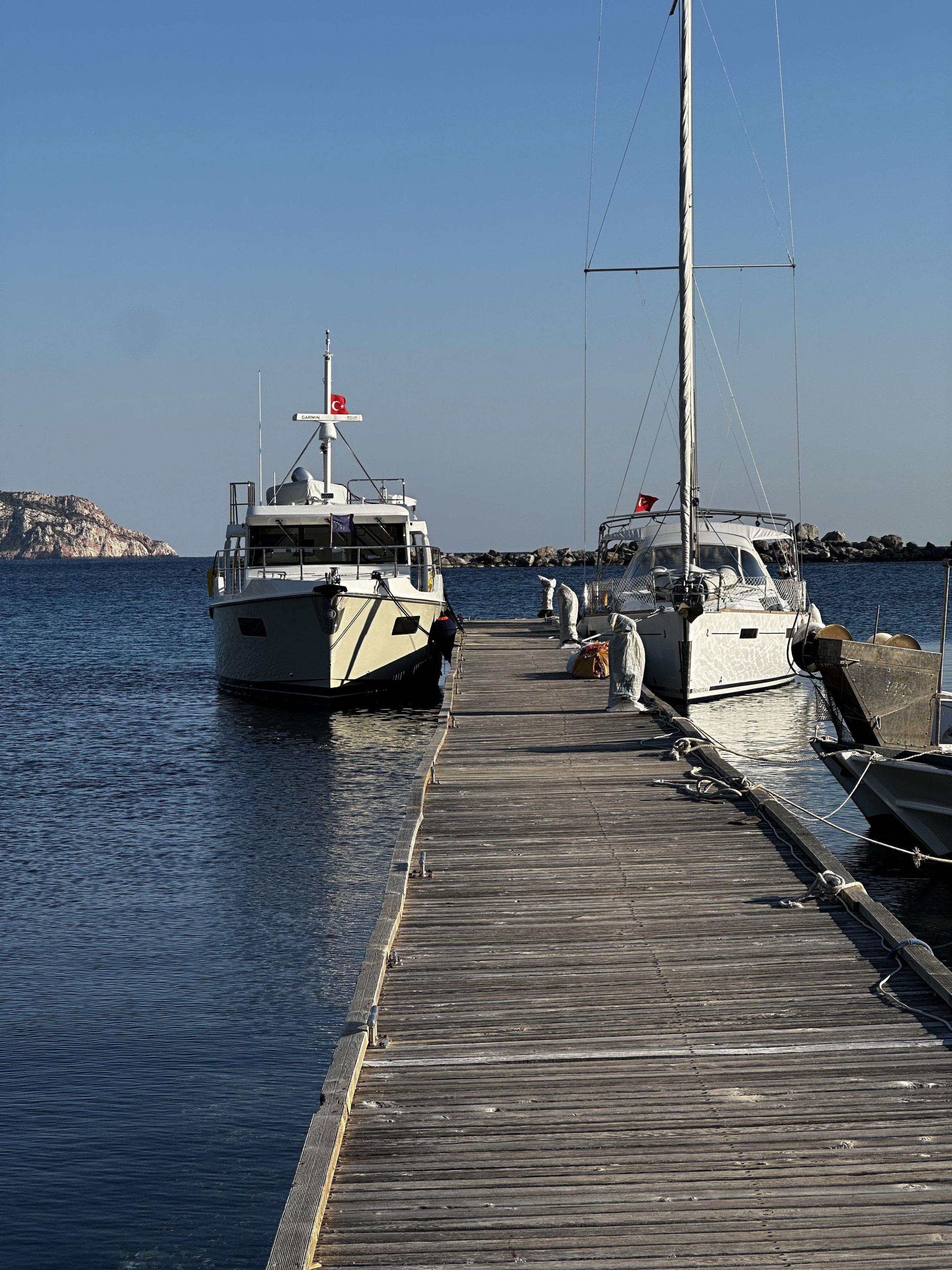   Knidos dock  