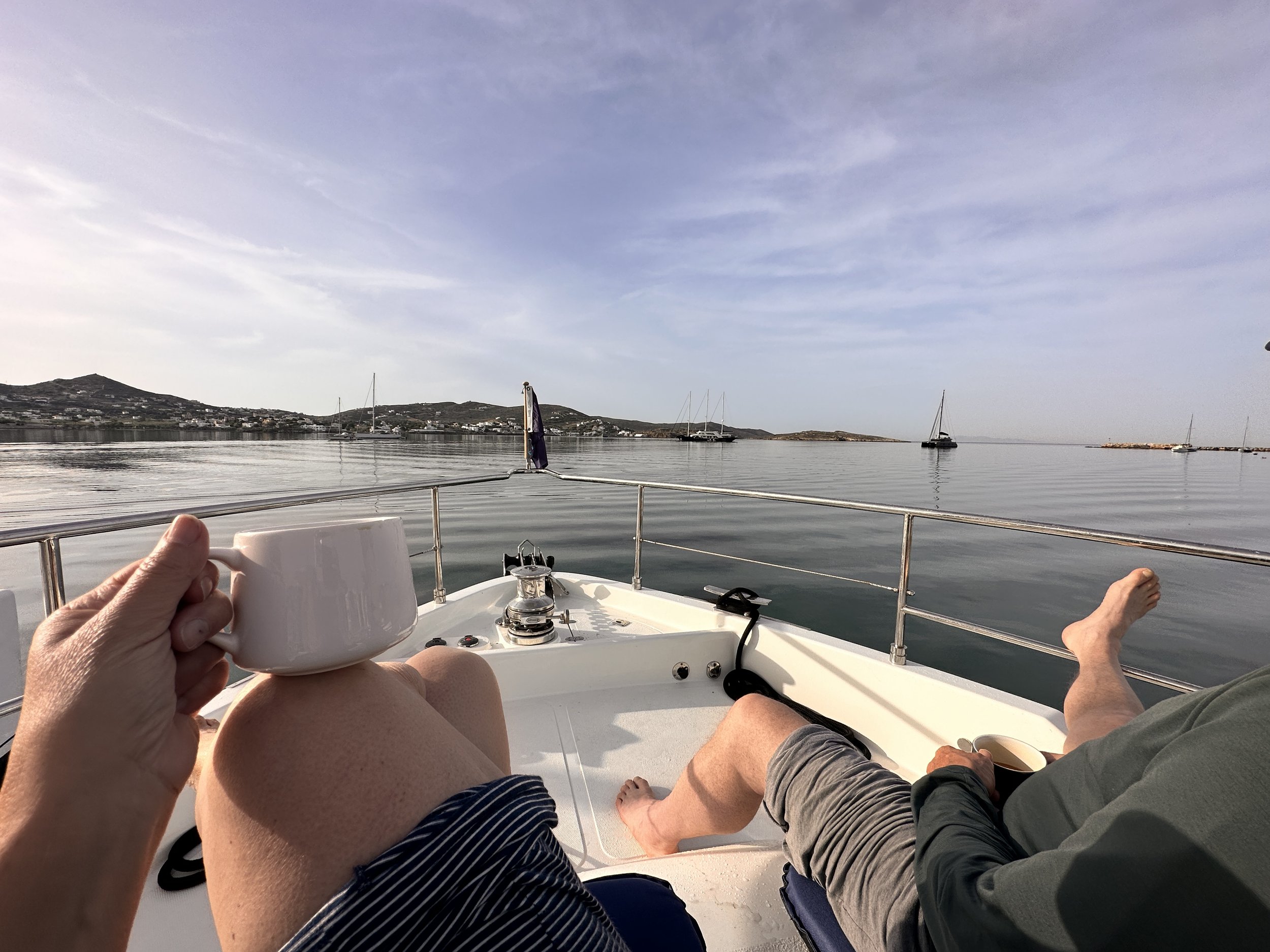   Easing into the morning  