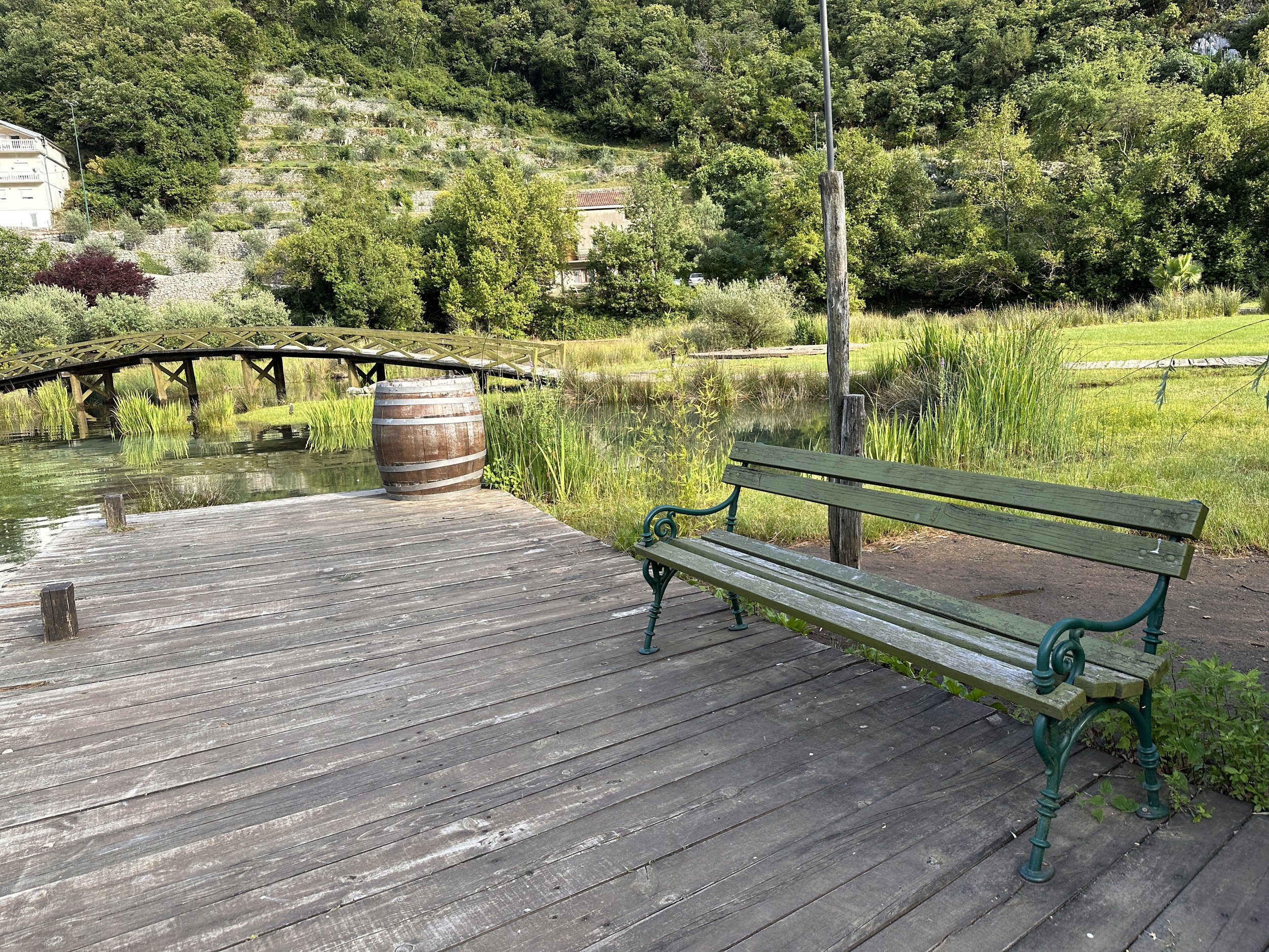  Like strolling through a park….  