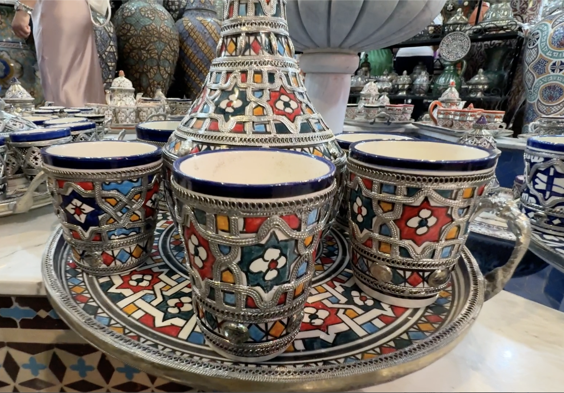 And fancy tea sets