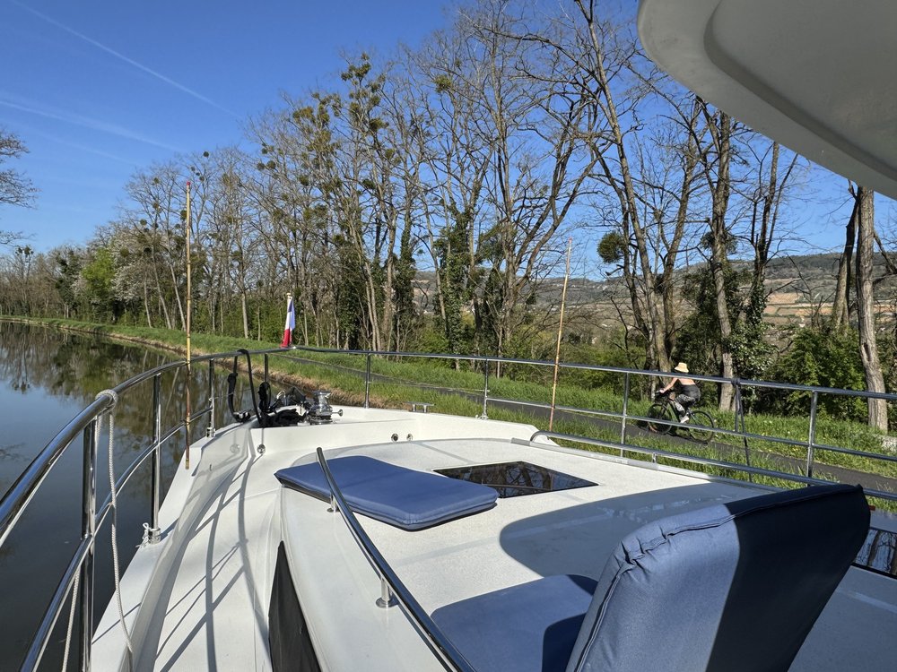   Getting passed by bicyclists is commonplace.  