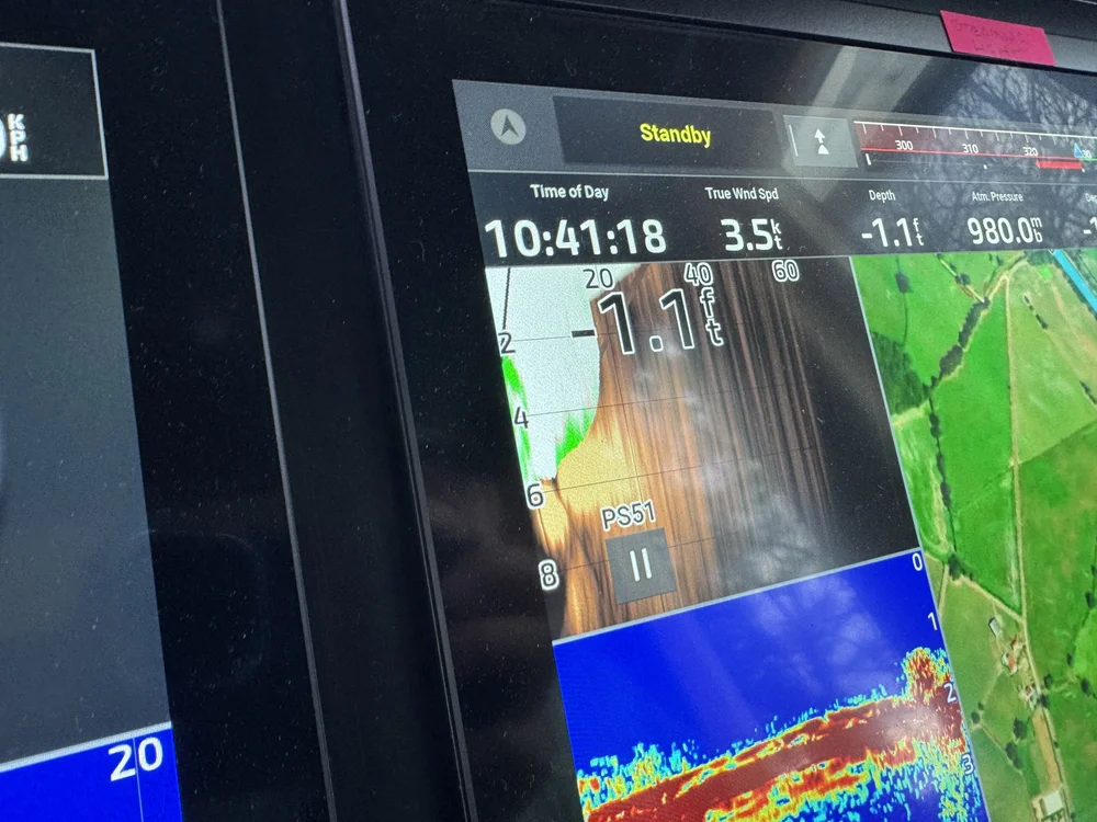   Dragging through mud and weeds!  