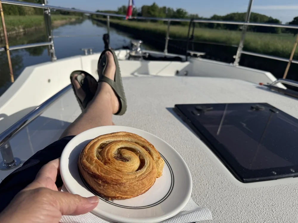   Pain aux raisons - a new favorite.  