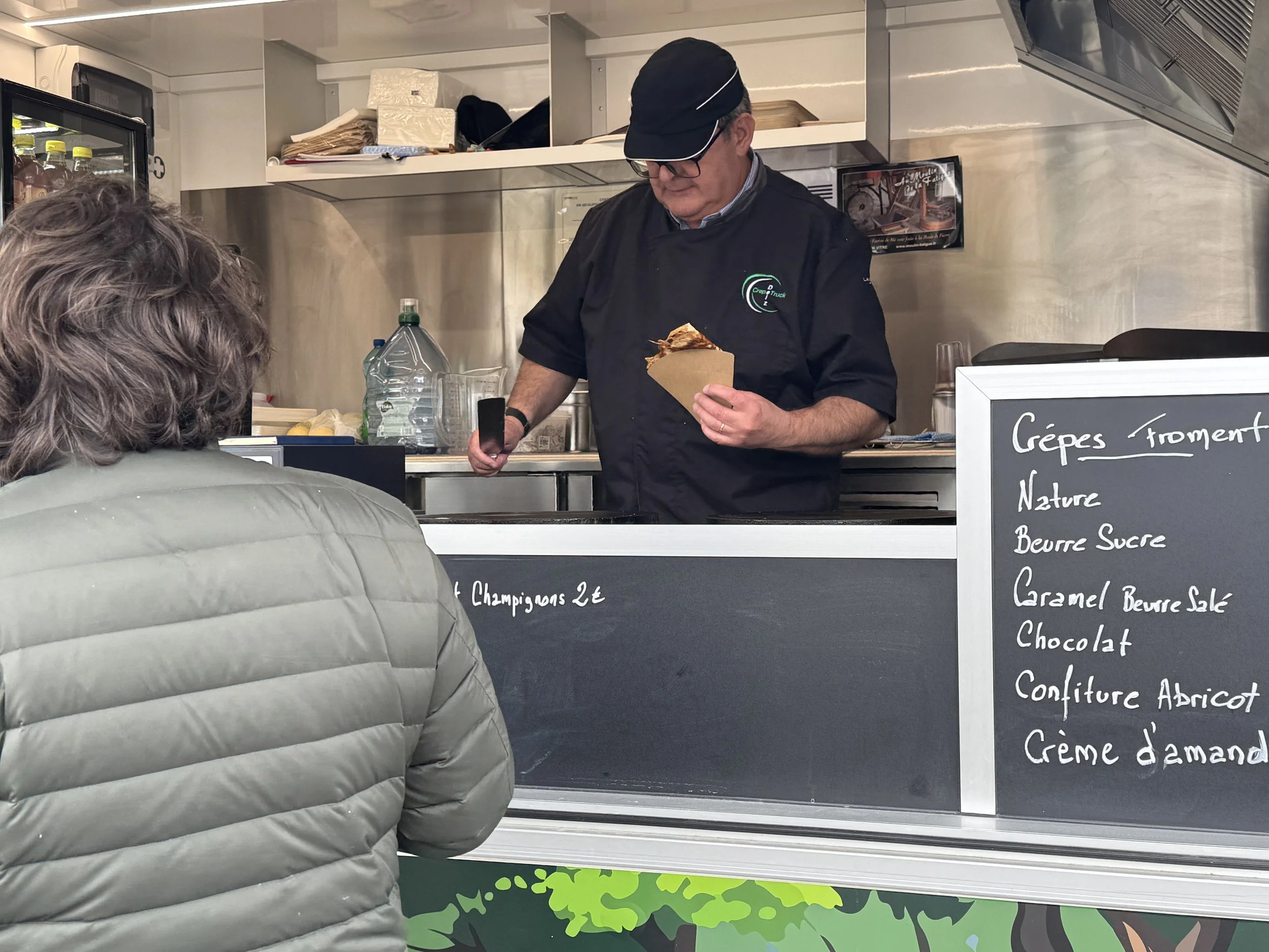   Crepe food truck  