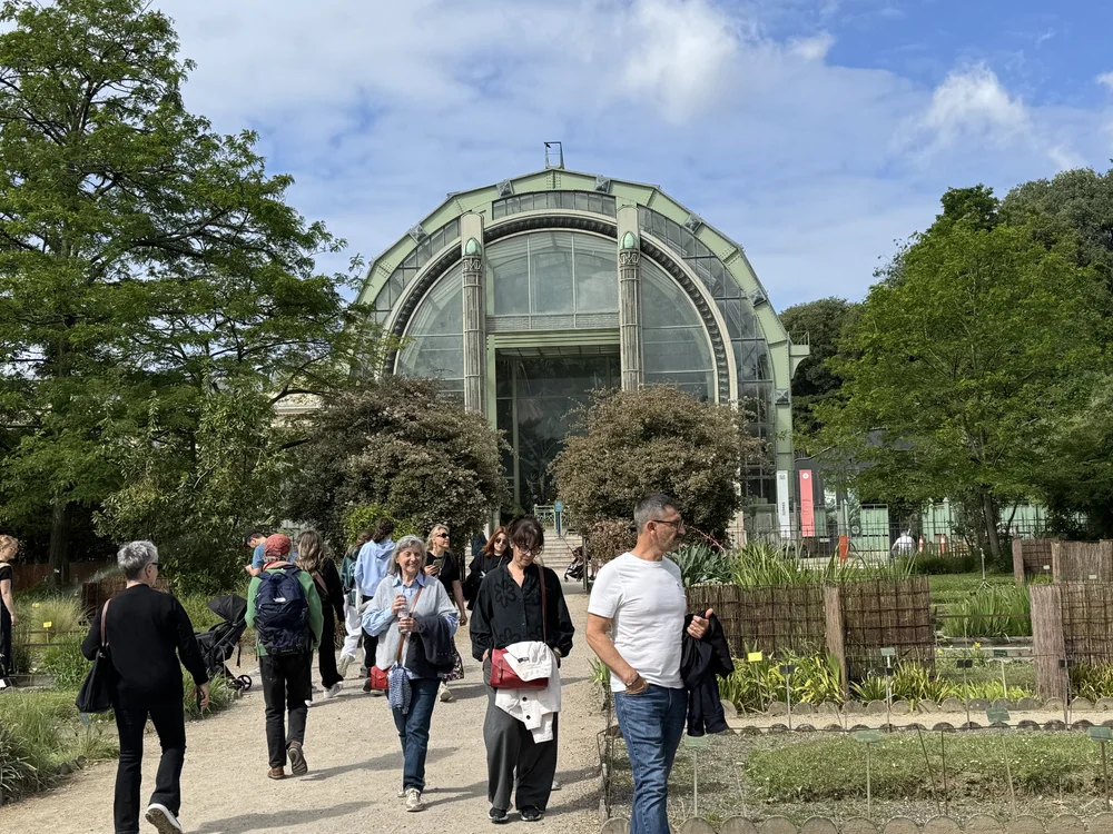   The Jardin des Plantes.  
