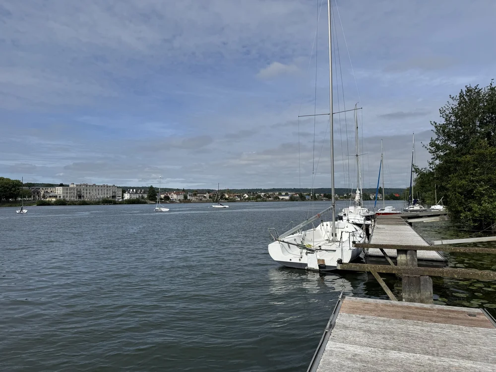   Where we’d hoped to moor Meraki….  