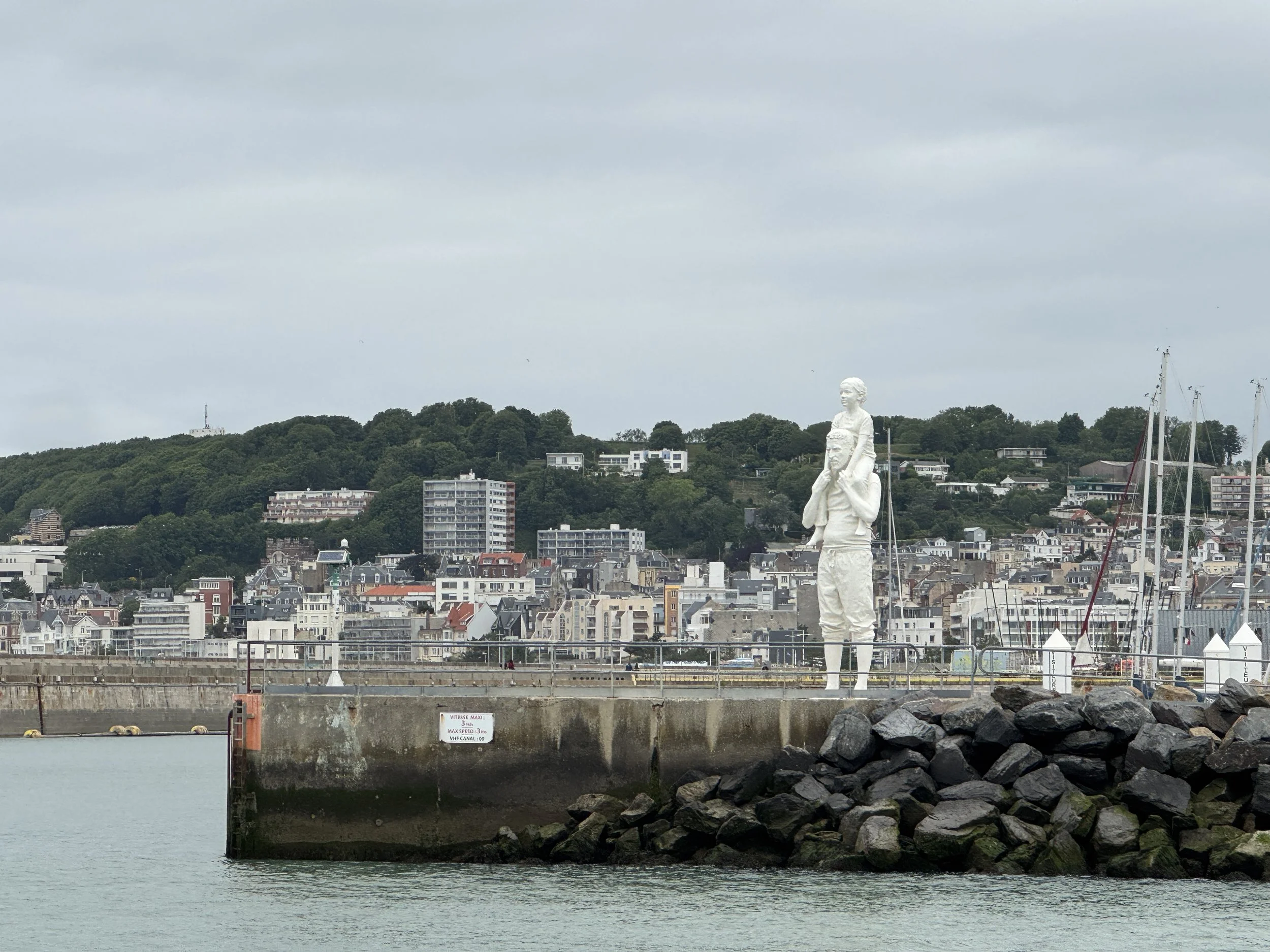   Le Havre Marina entrance  