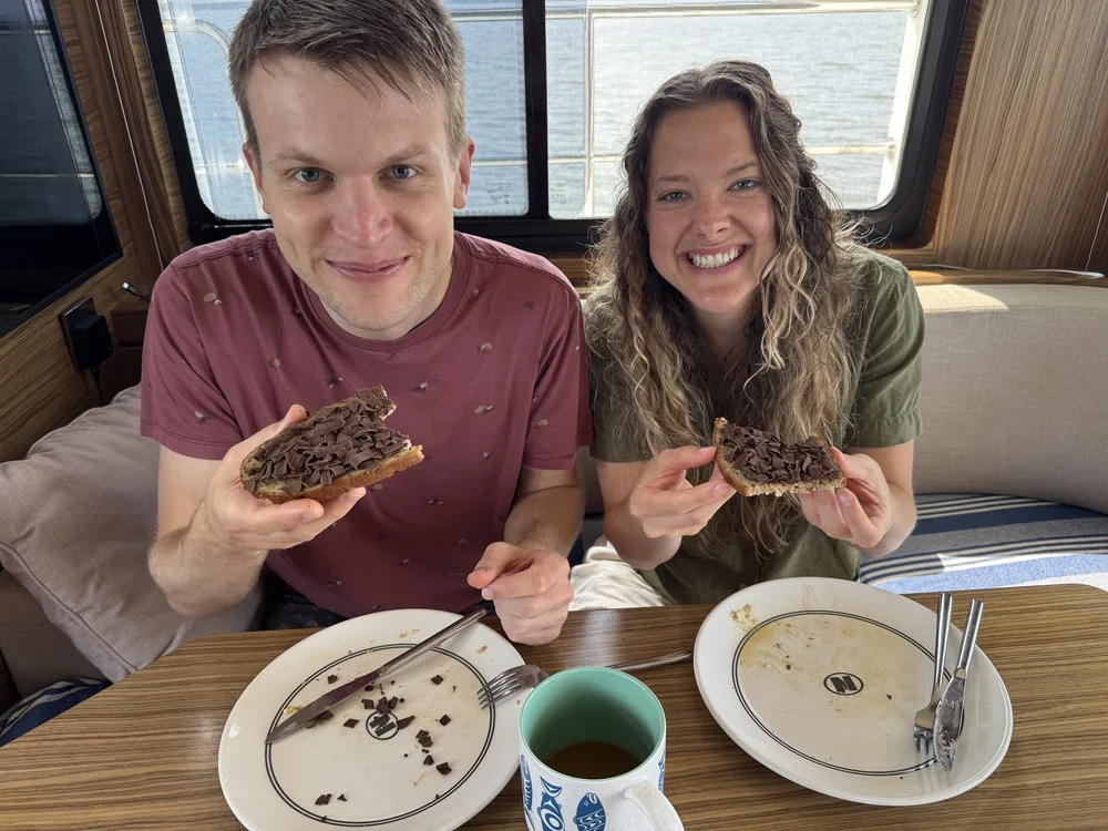   When in the Netherlands it’s hagelslag for breakfast.  