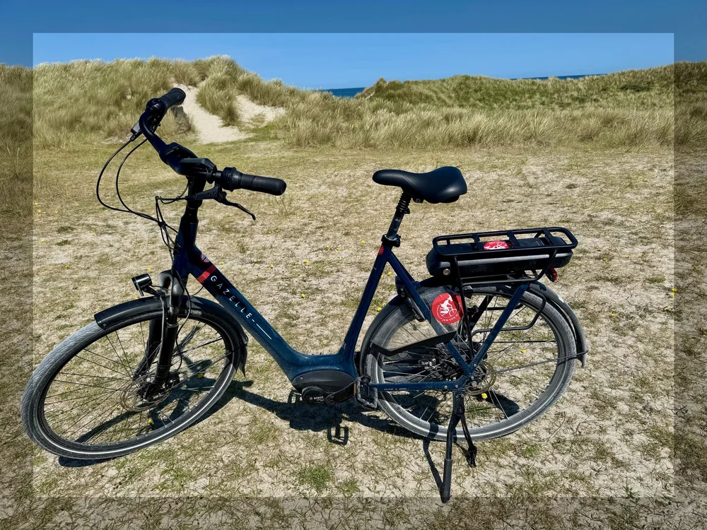   The most comfortable bike I’ve ever ridden - sit straight handlebars, cushy seat, built-in lock and smooth gears. A total blast!  