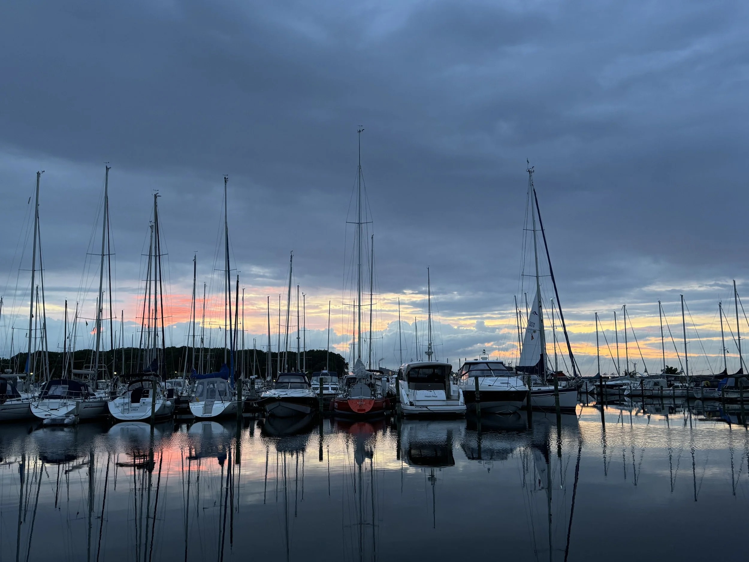   Mornings in Kastrup Marina  