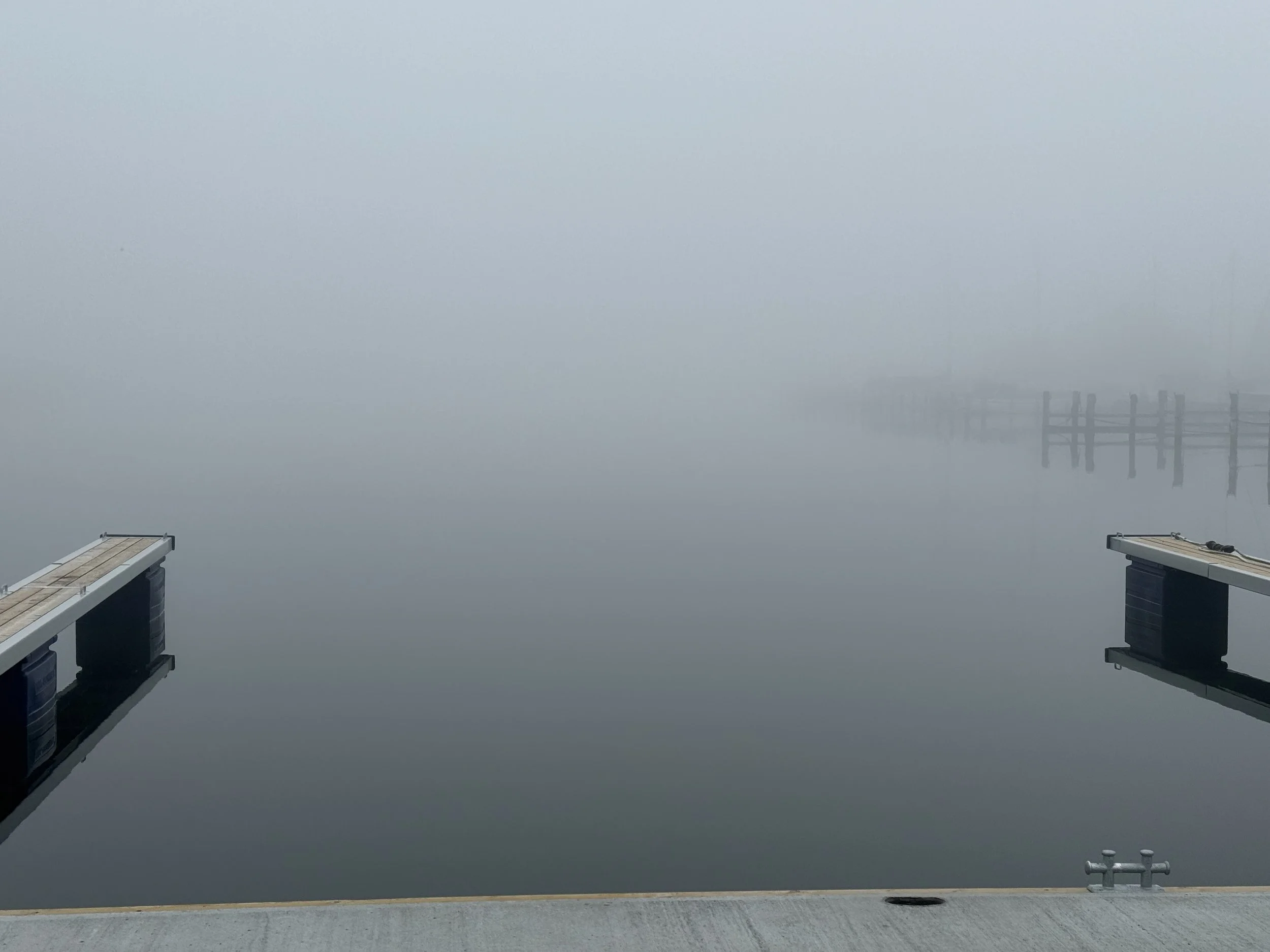   Soothing morning mist.  