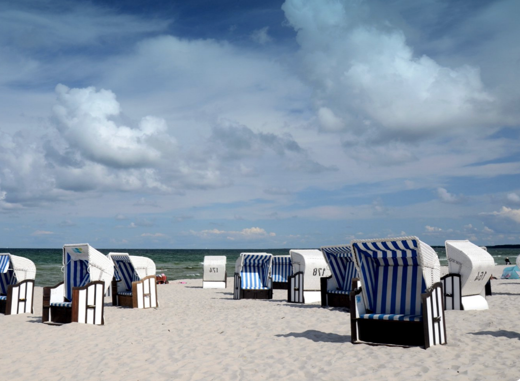 Not a lot of beach goers this time of year…