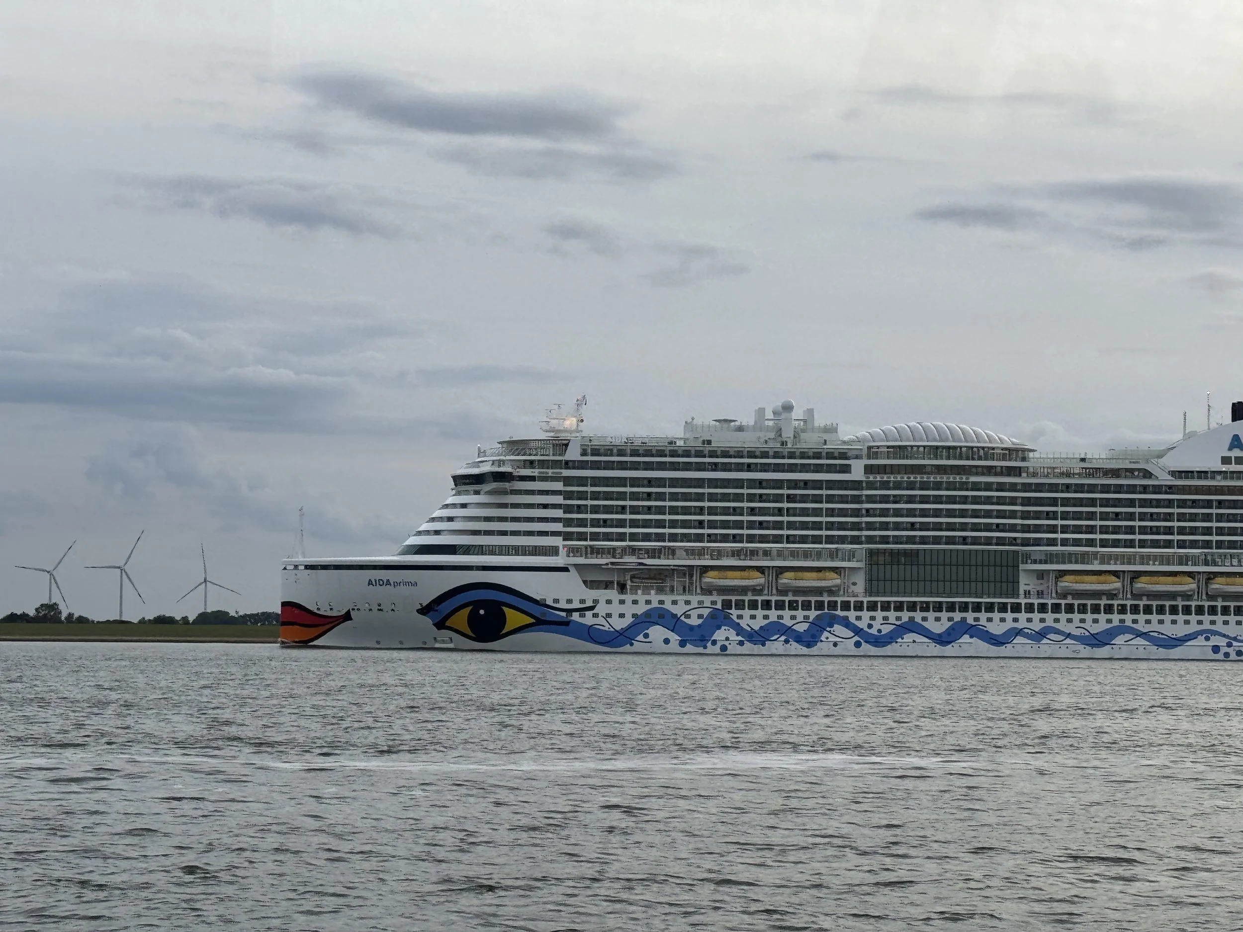   The river is chock full of vessels of all kinds.  