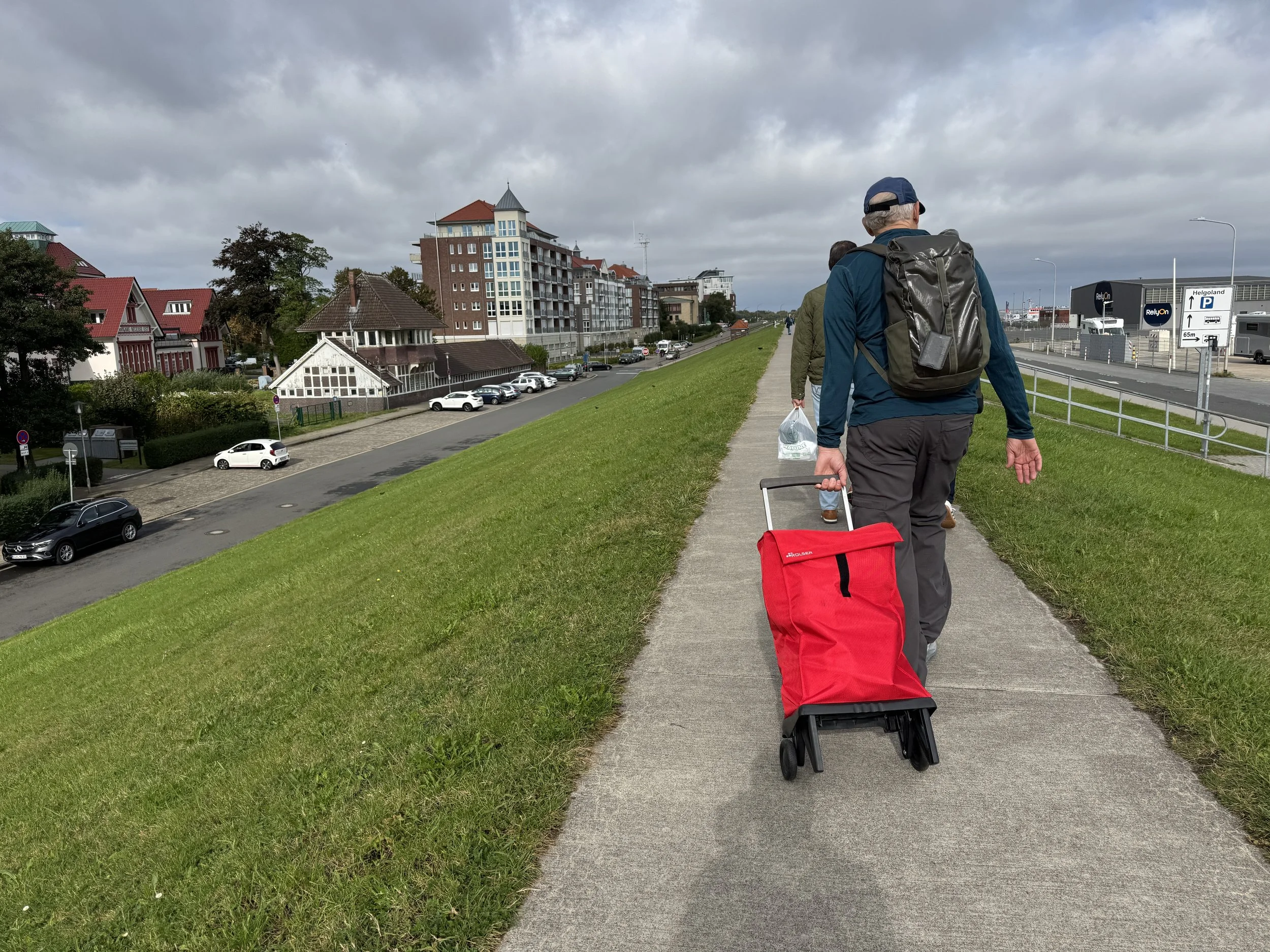   The trolley came in handy after a substantial grocery store run.  
