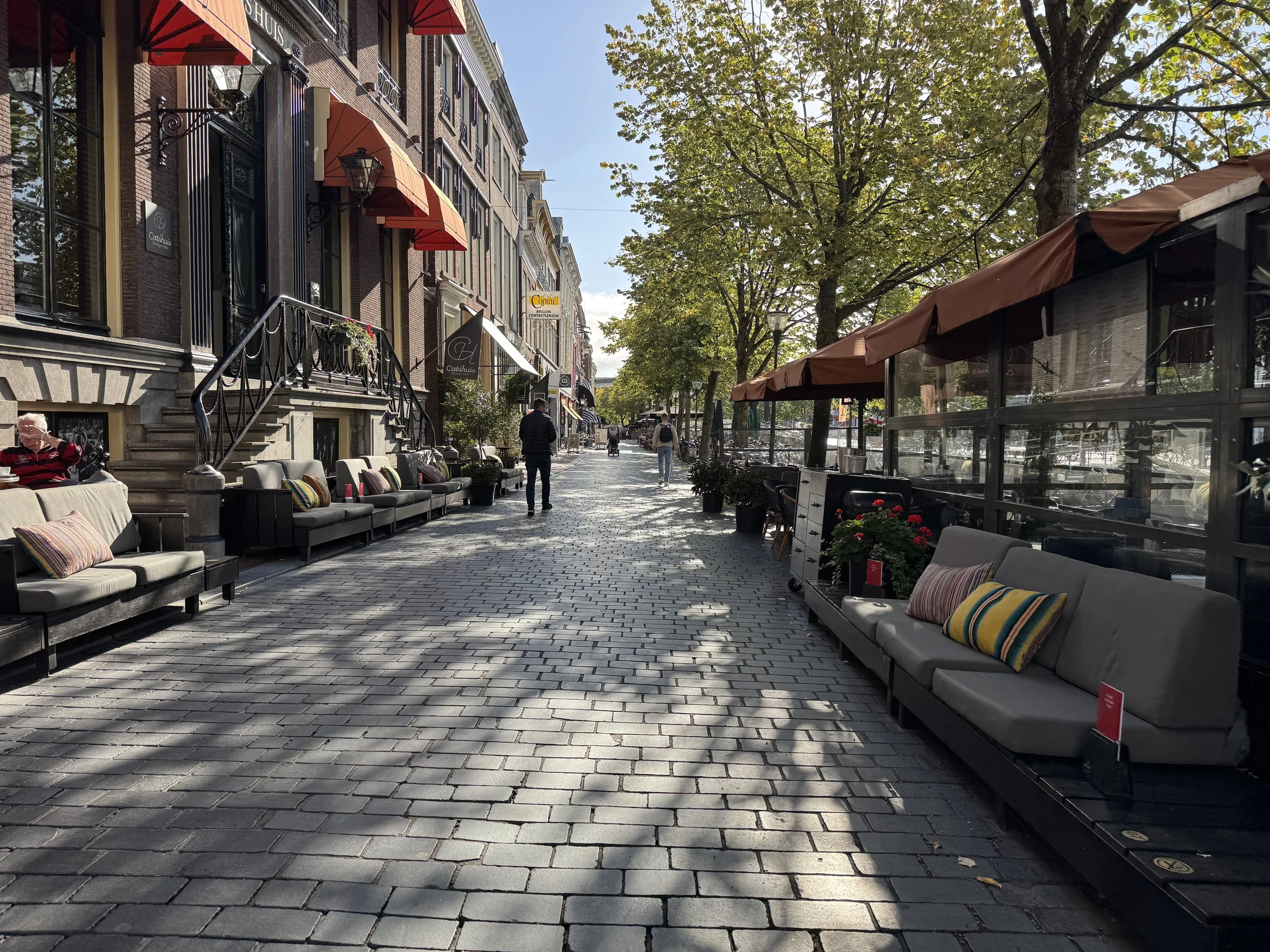   The streets and canals of Leeuwarden.  