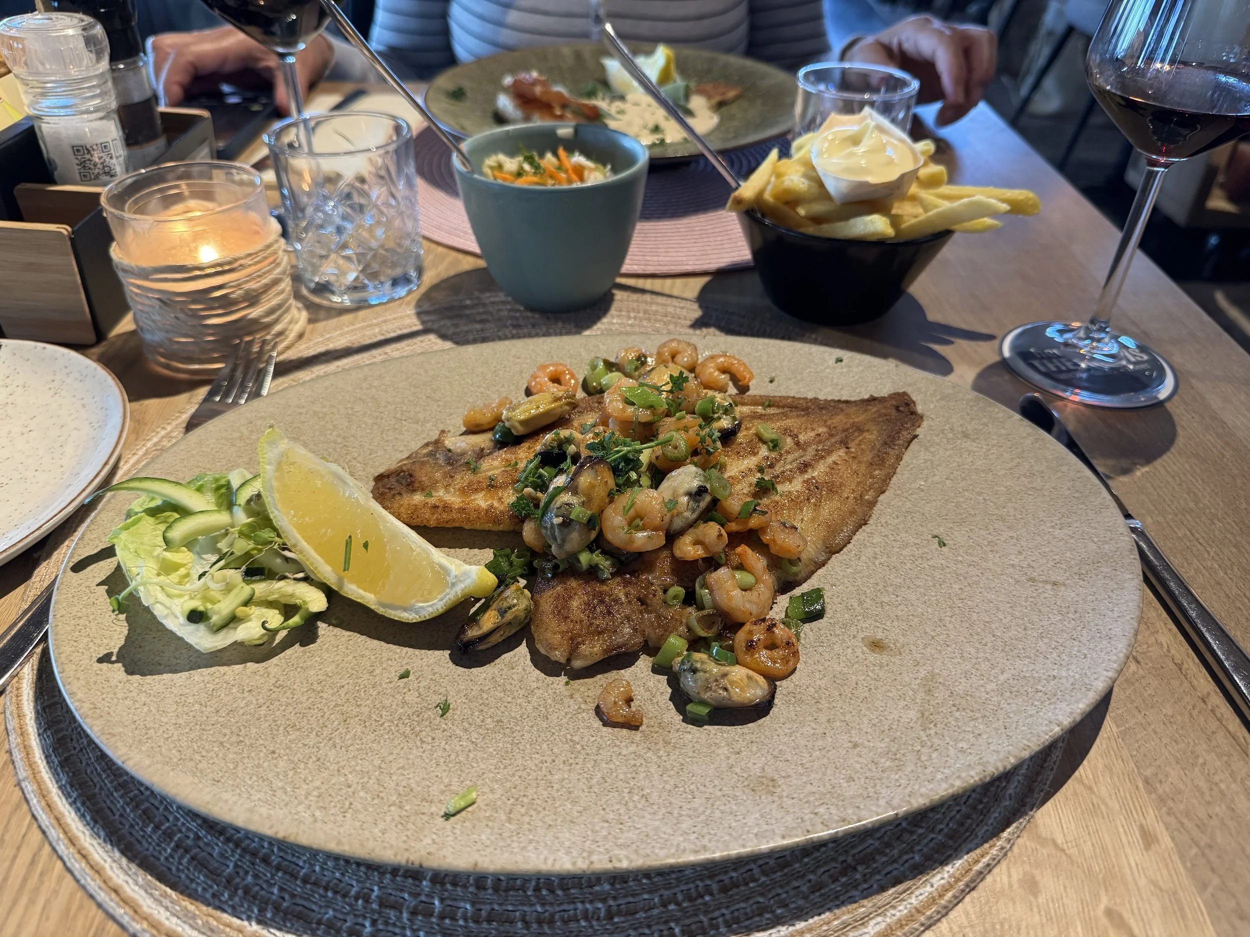   Seafood - it’s what’s for dinner  
