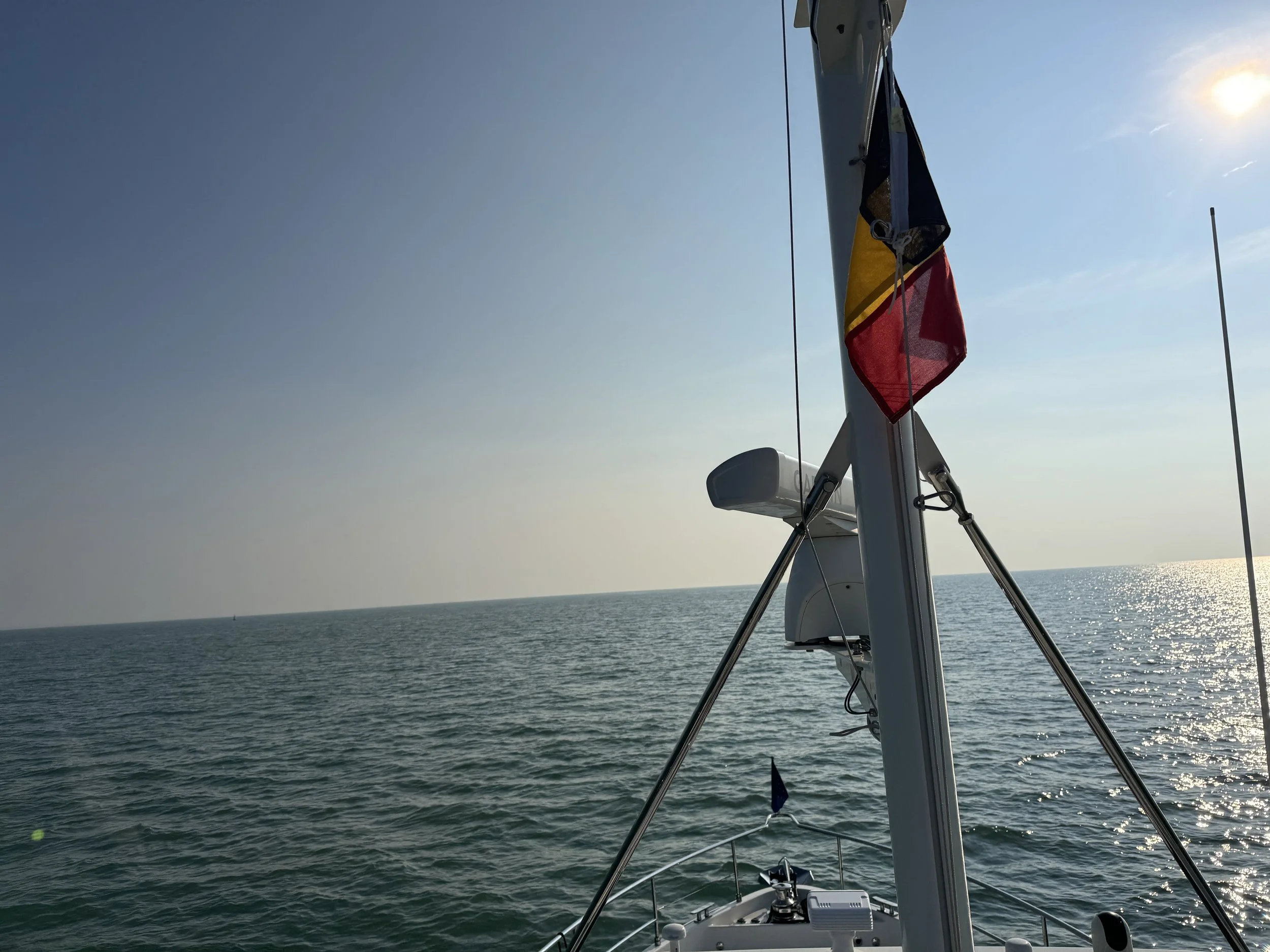   Back in Belgium  