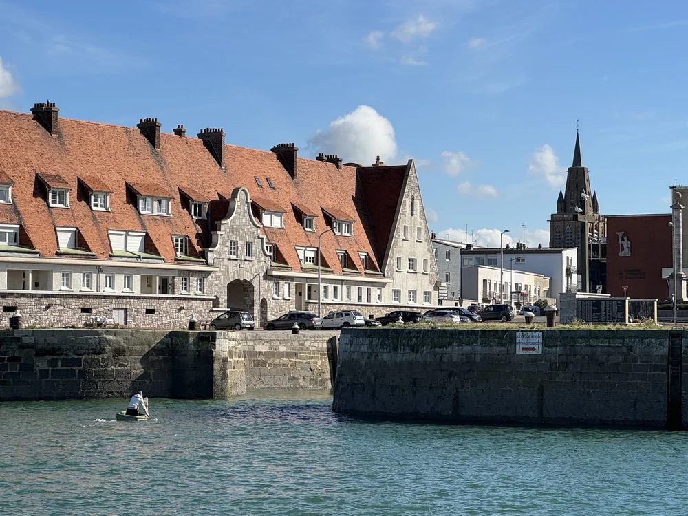   Grateful for the paddler who helped with the mooring buoy.  